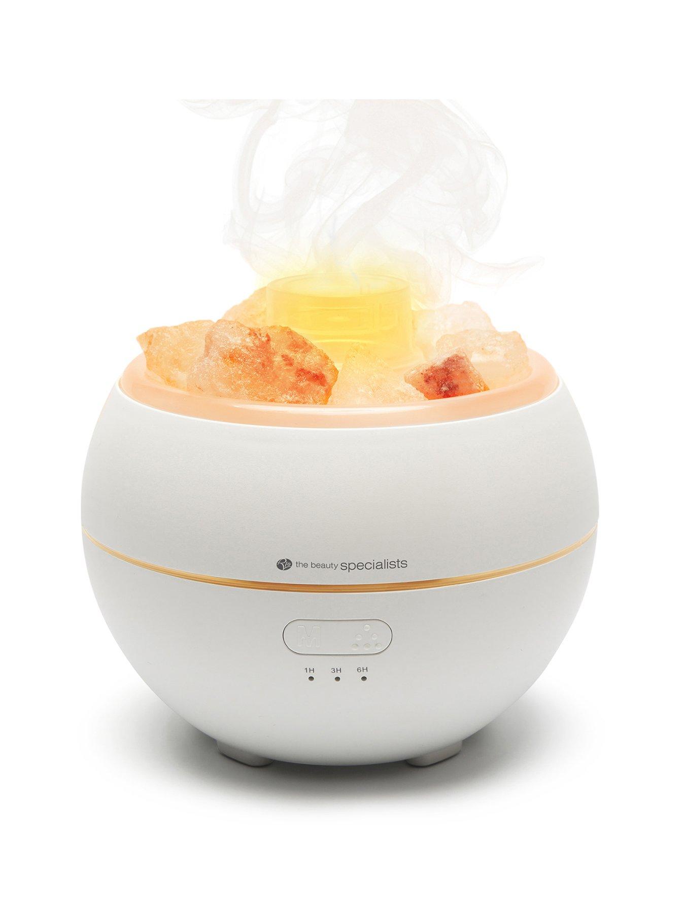 undefined Aroma Diffuser, Humidifier  &  Night Light with Himalayan Rock Salt