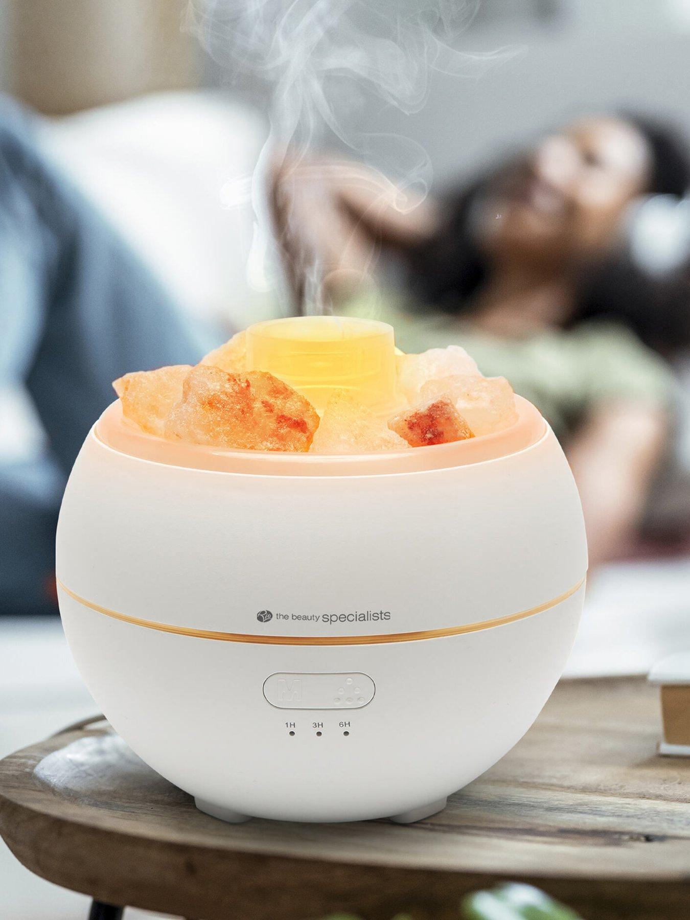 Image 2 of 8 of Rio Aroma Diffuser, Humidifier &amp; Night Light with Himalayan Rock Salt