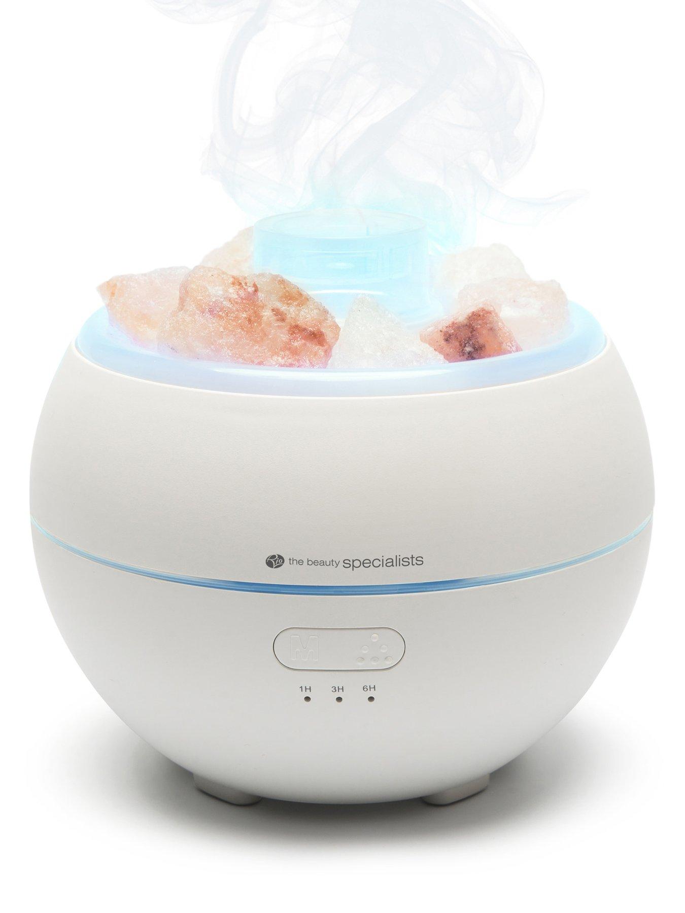 Image 3 of 8 of Rio Aroma Diffuser, Humidifier &amp; Night Light with Himalayan Rock Salt