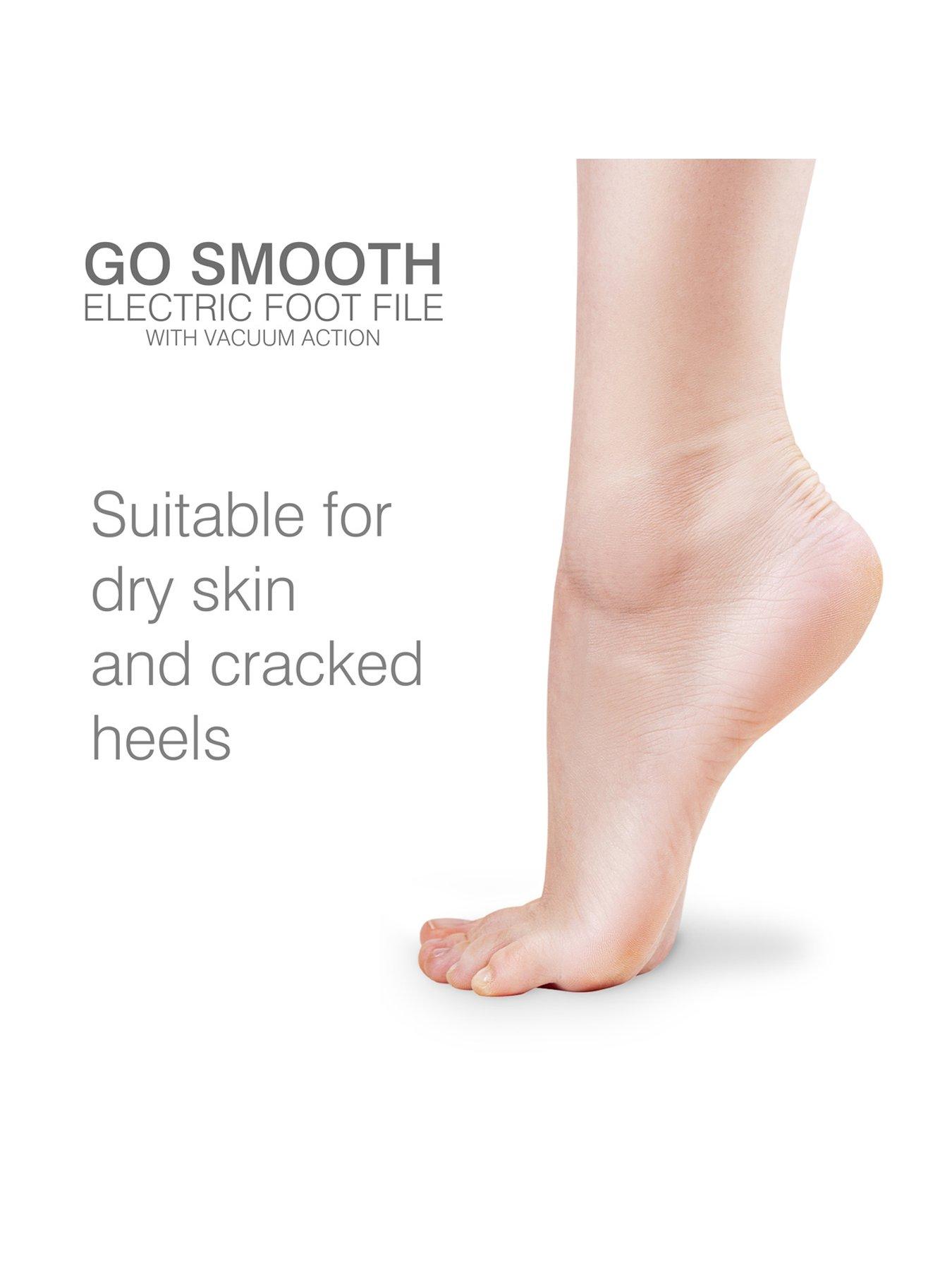 Image 4 of 8 of Rio Go Smooth Electric Foot File Hard Skin Remover with Vacuum Action