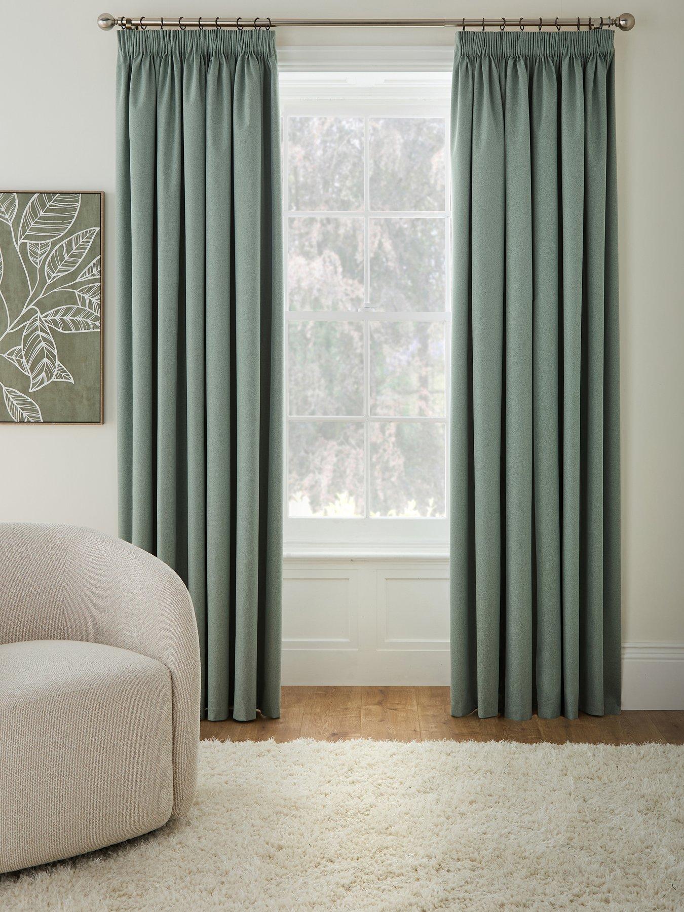 The Very Collection Texas Blackout Pleated Curtains