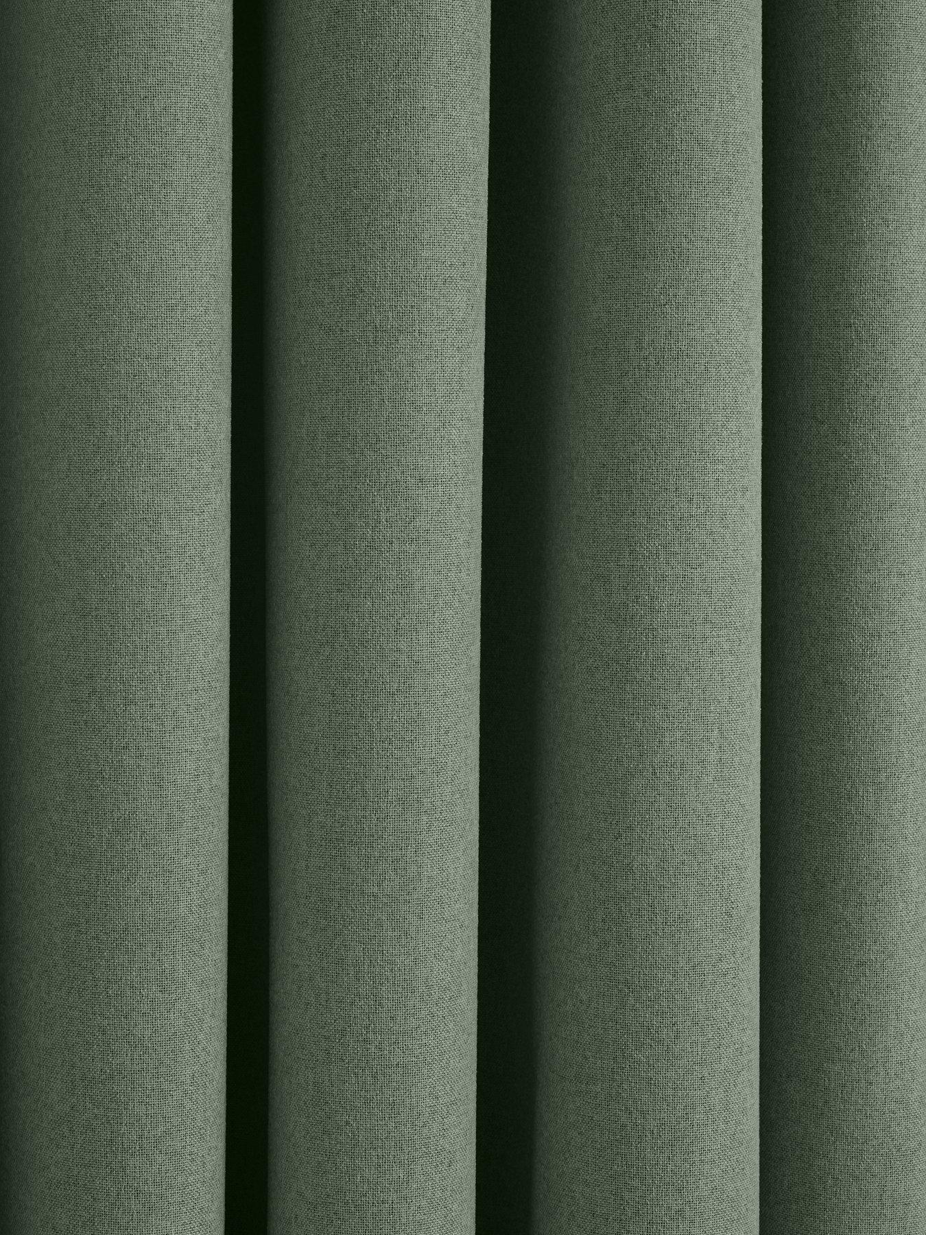 Image 4 of 4 of The Very Collection Houston Blackout Eyelet Curtains