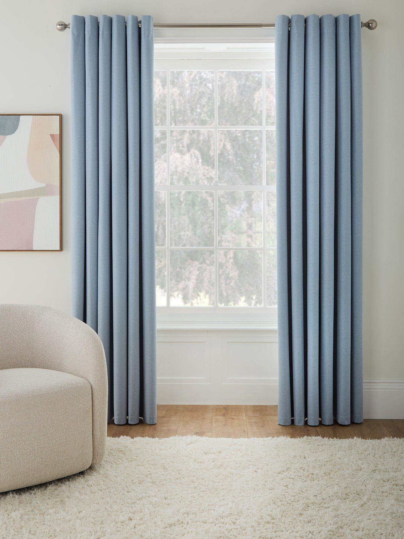 undefined Houston Blackout Eyelet Curtains
