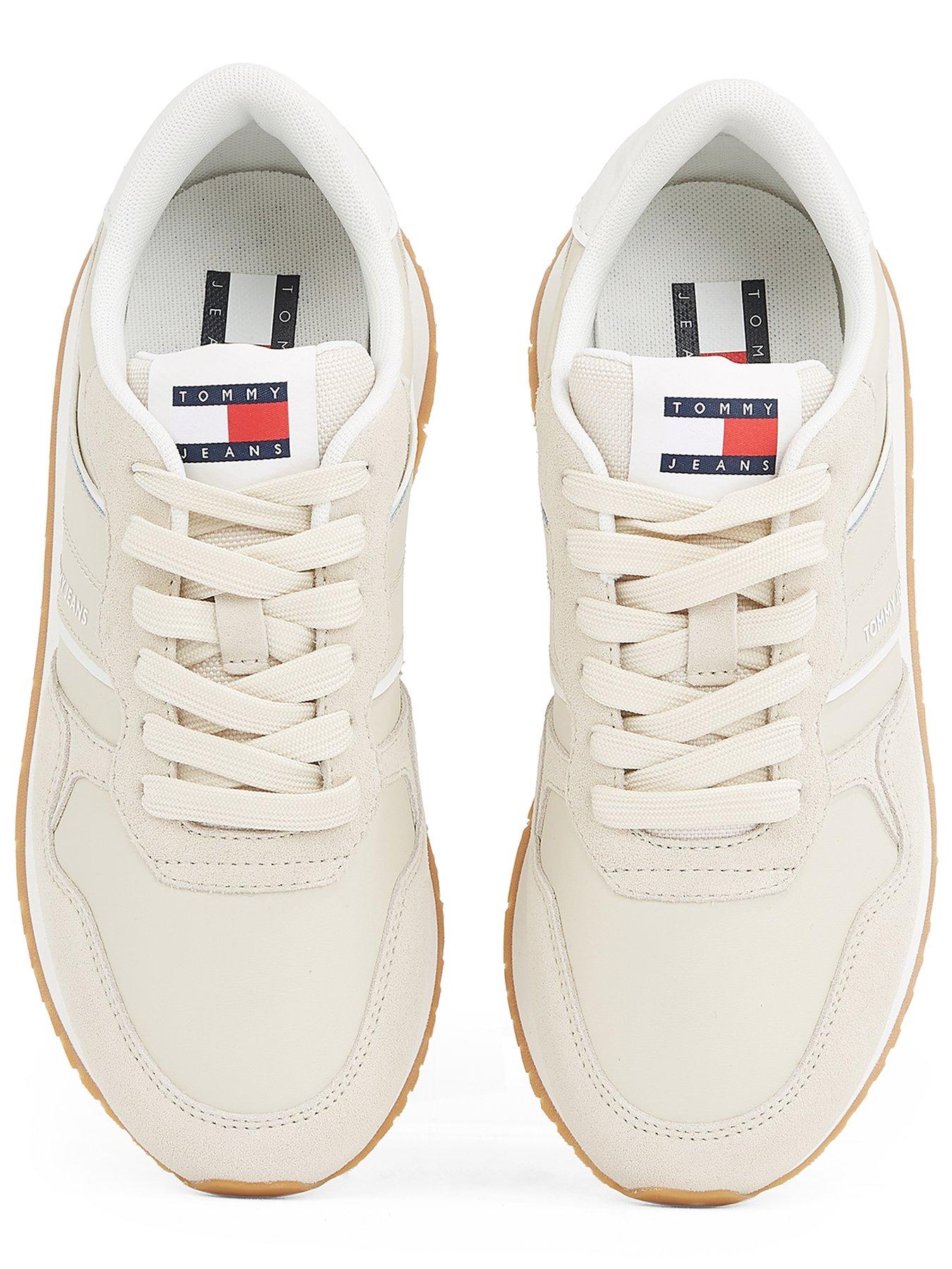  image of tommy-jeans-eva-retro-runner-trainers-white