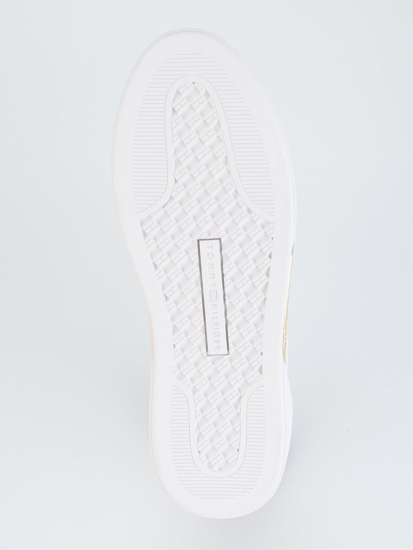  image of tommy-hilfiger-court-logo-trainer-white