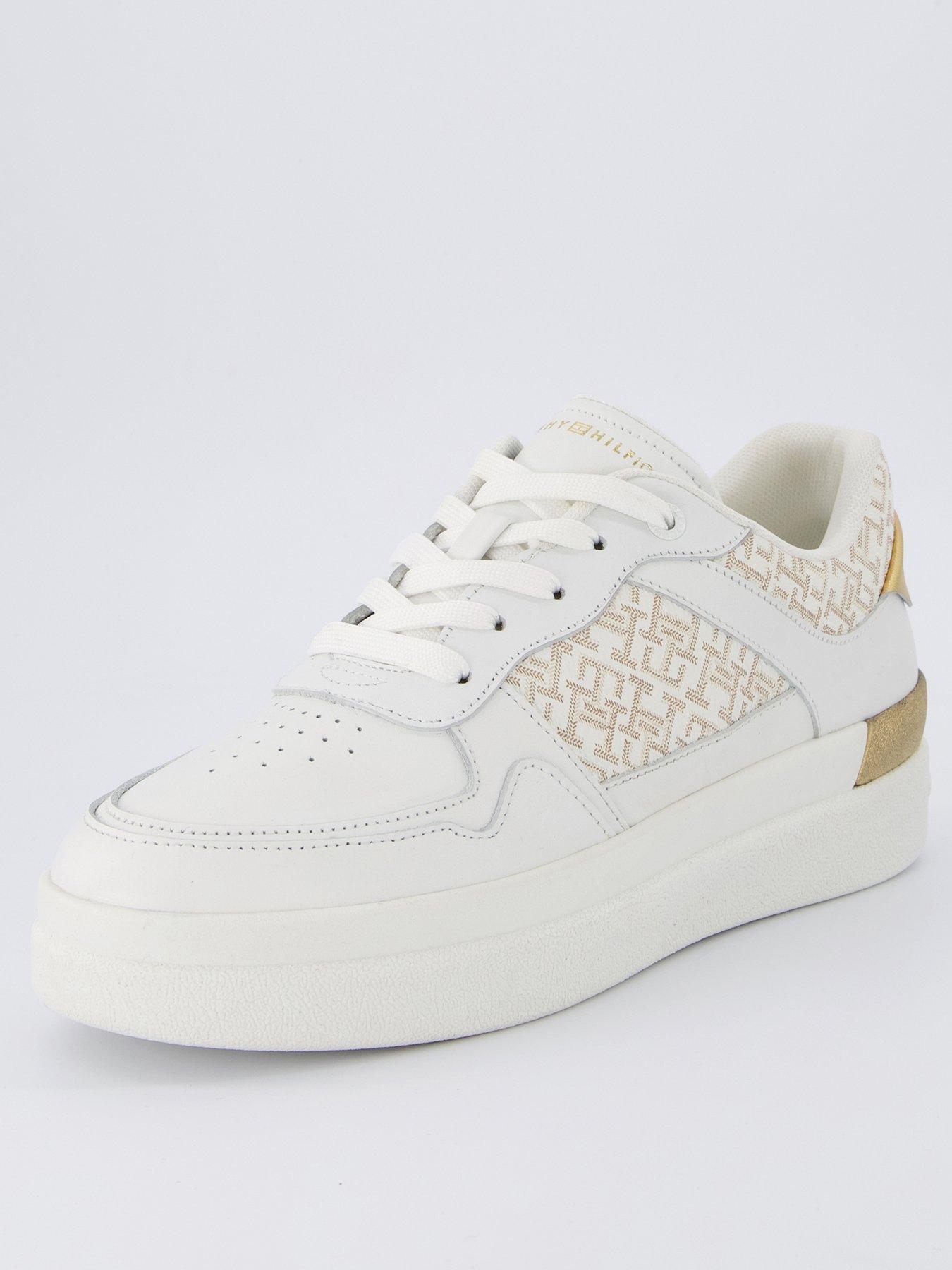 stillFront image of tommy-hilfiger-court-monogram-trainernbsp--white