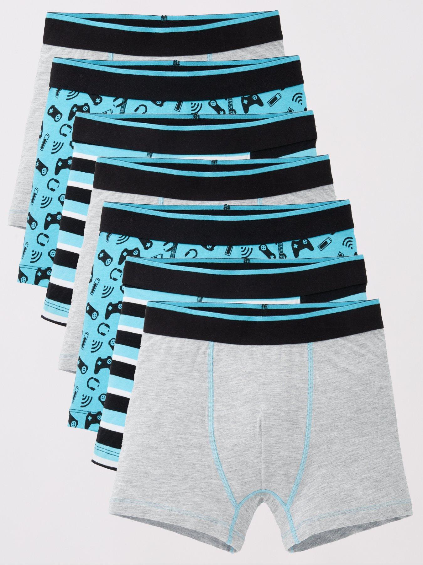 v-by-very-boys-7-pack-gaming-trunks-multi