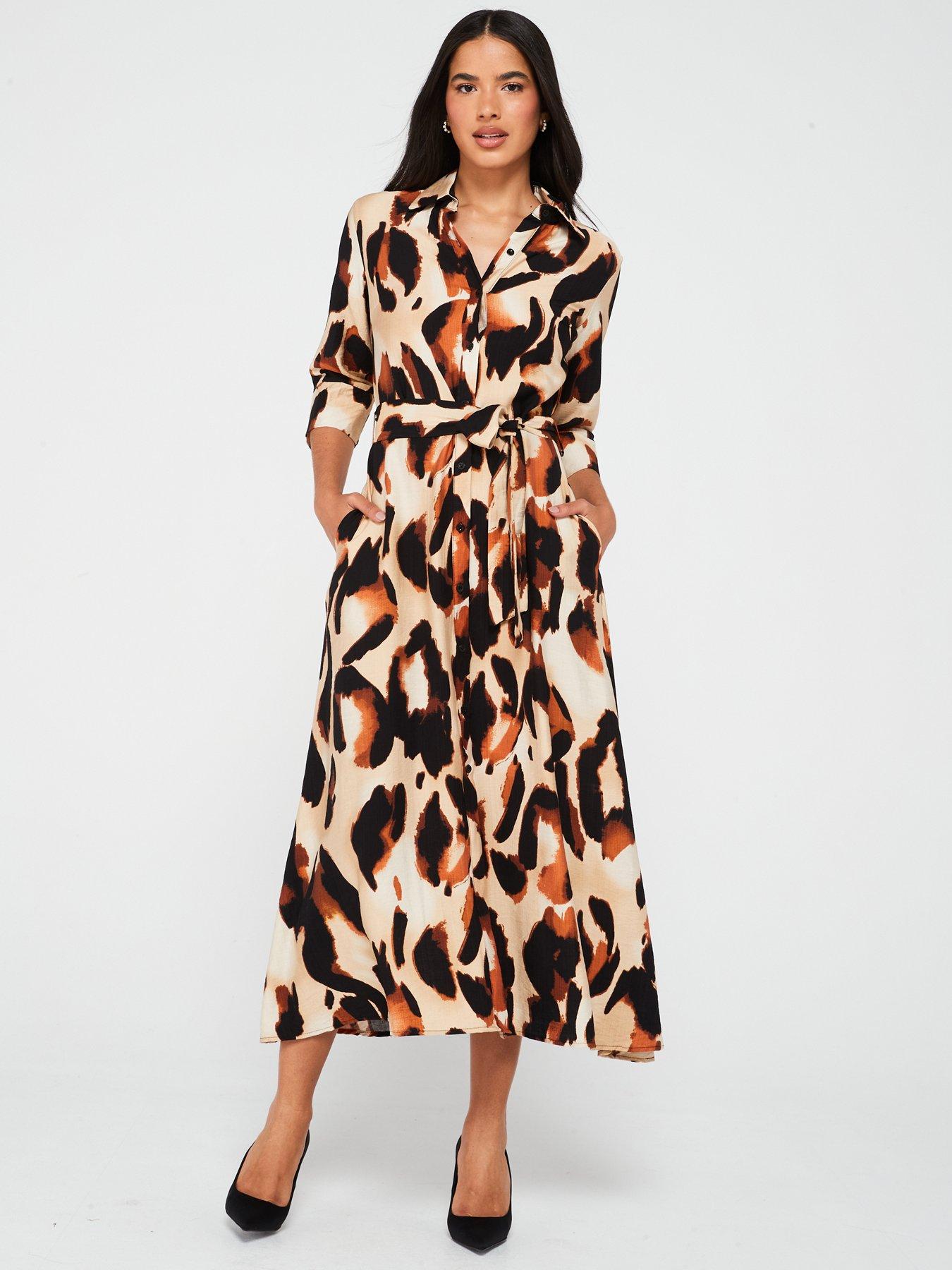 AX Paris Shirt Midi Dress Multi Littlewoods