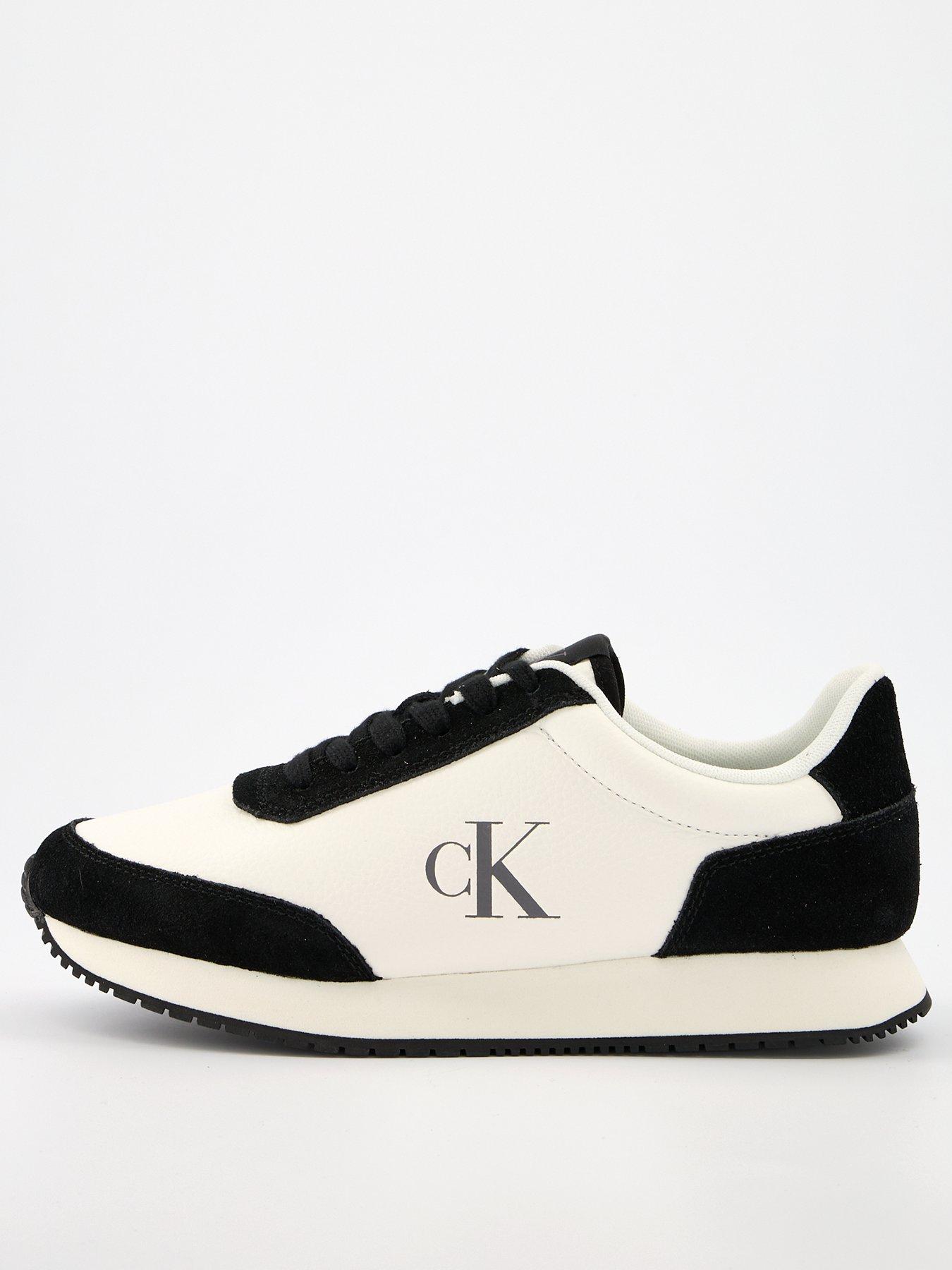 undefined Lace Up Runner Trainers - Multi/Black