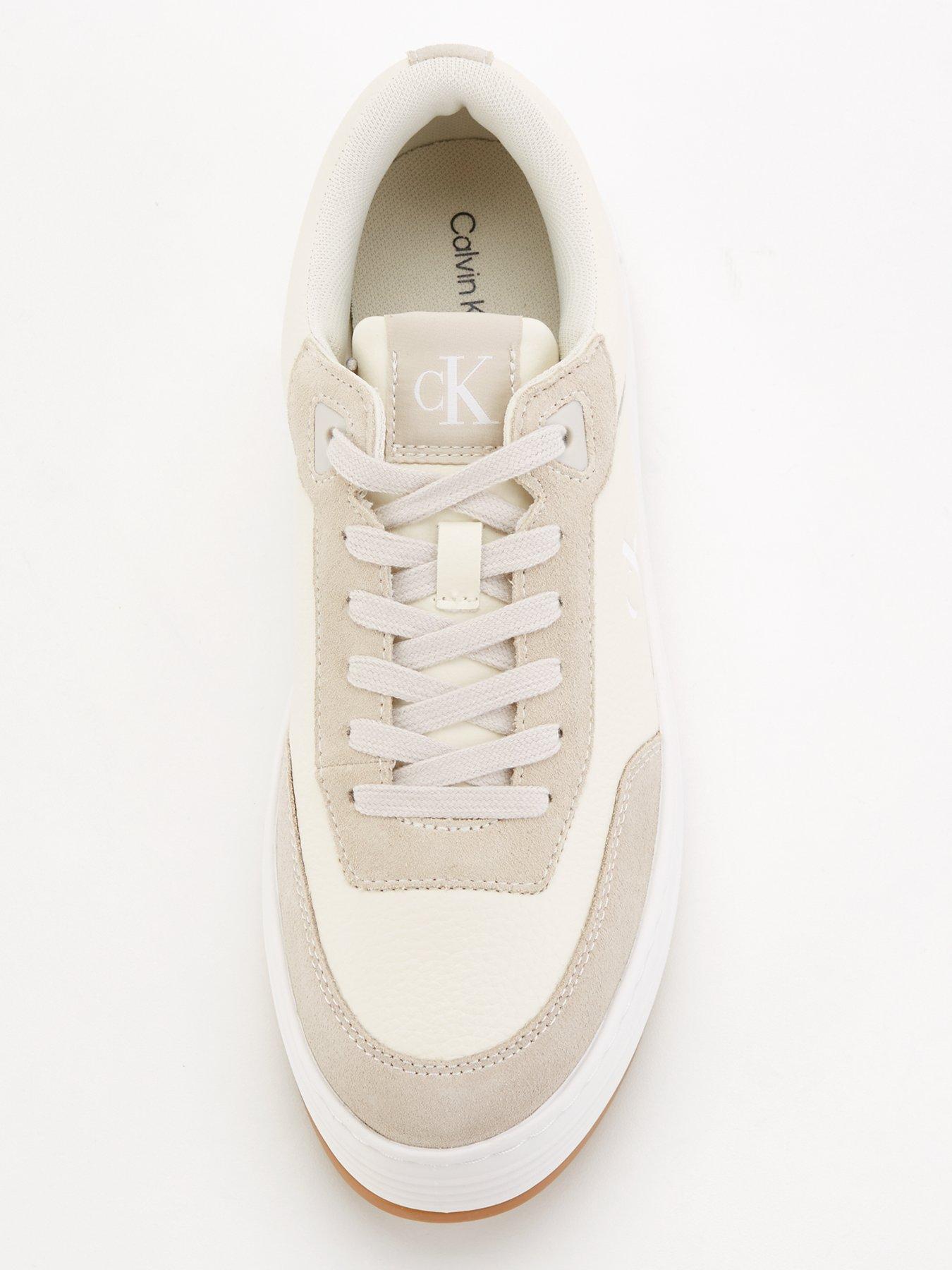  image of calvin-klein-jeans-bold-leather-flatform-trainer-creamy-whiteeggshell