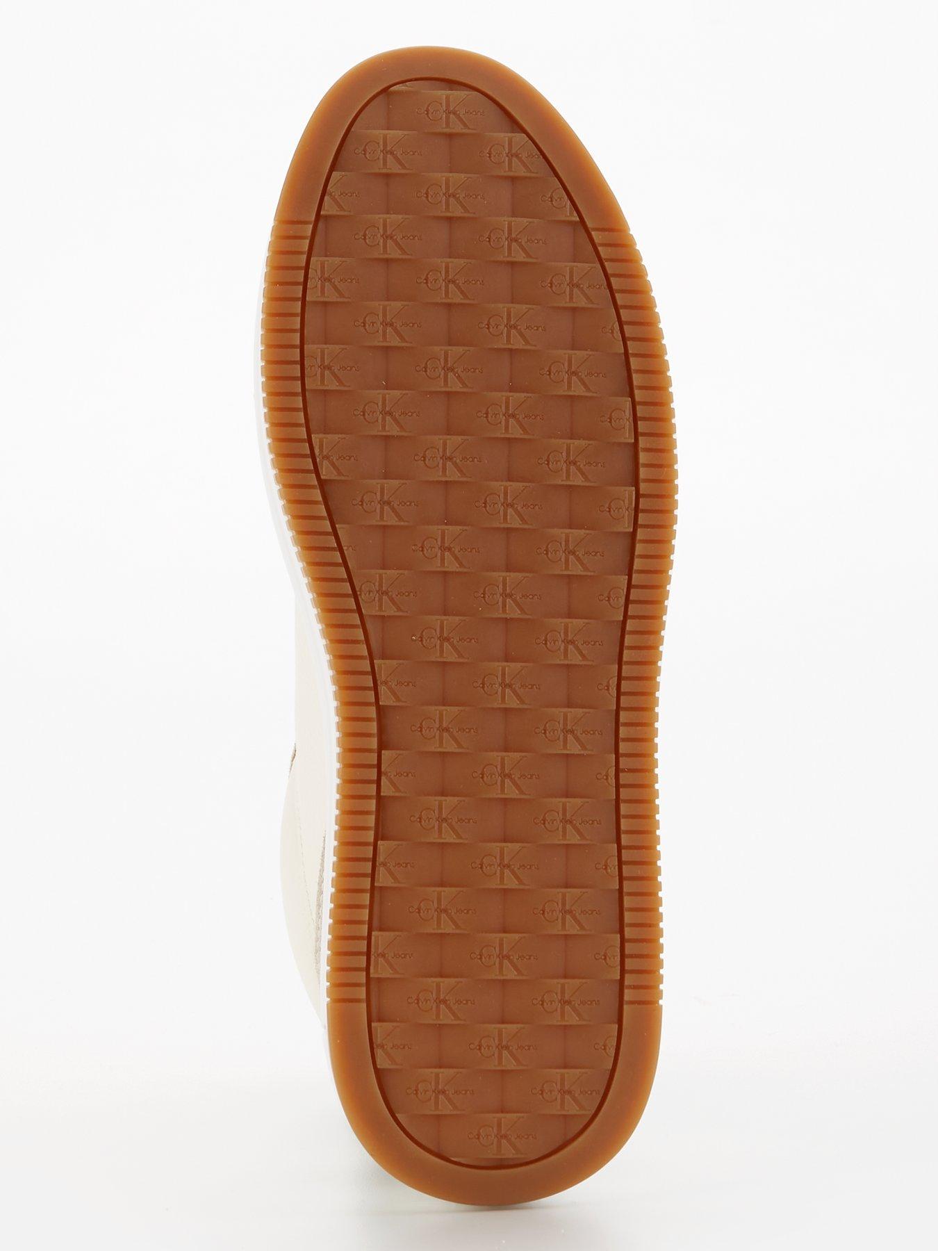  image of calvin-klein-jeans-bold-leather-flatform-trainer-creamy-whiteeggshell