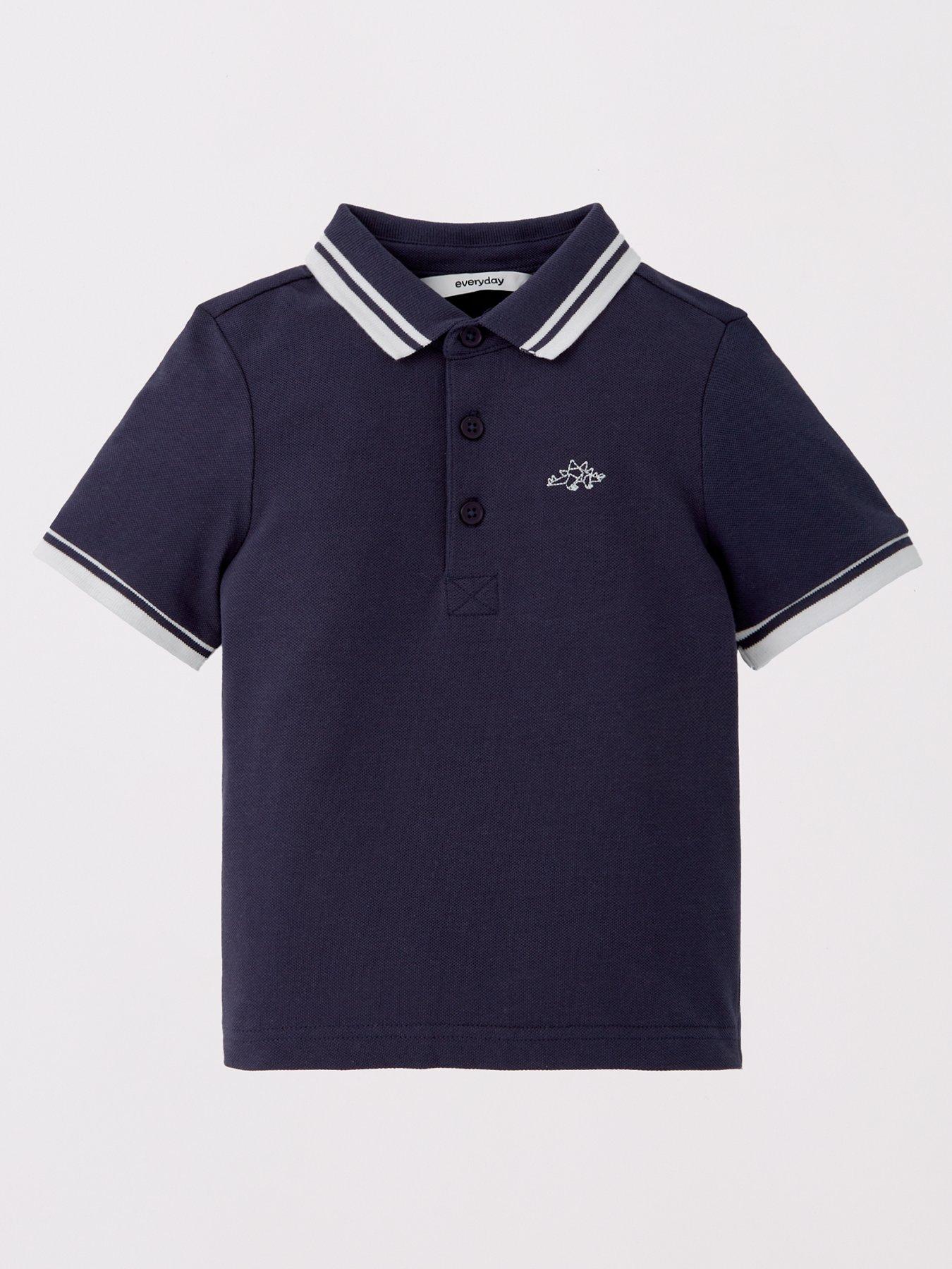  image of everyday-boys-2-pack-white-and-navy-polo