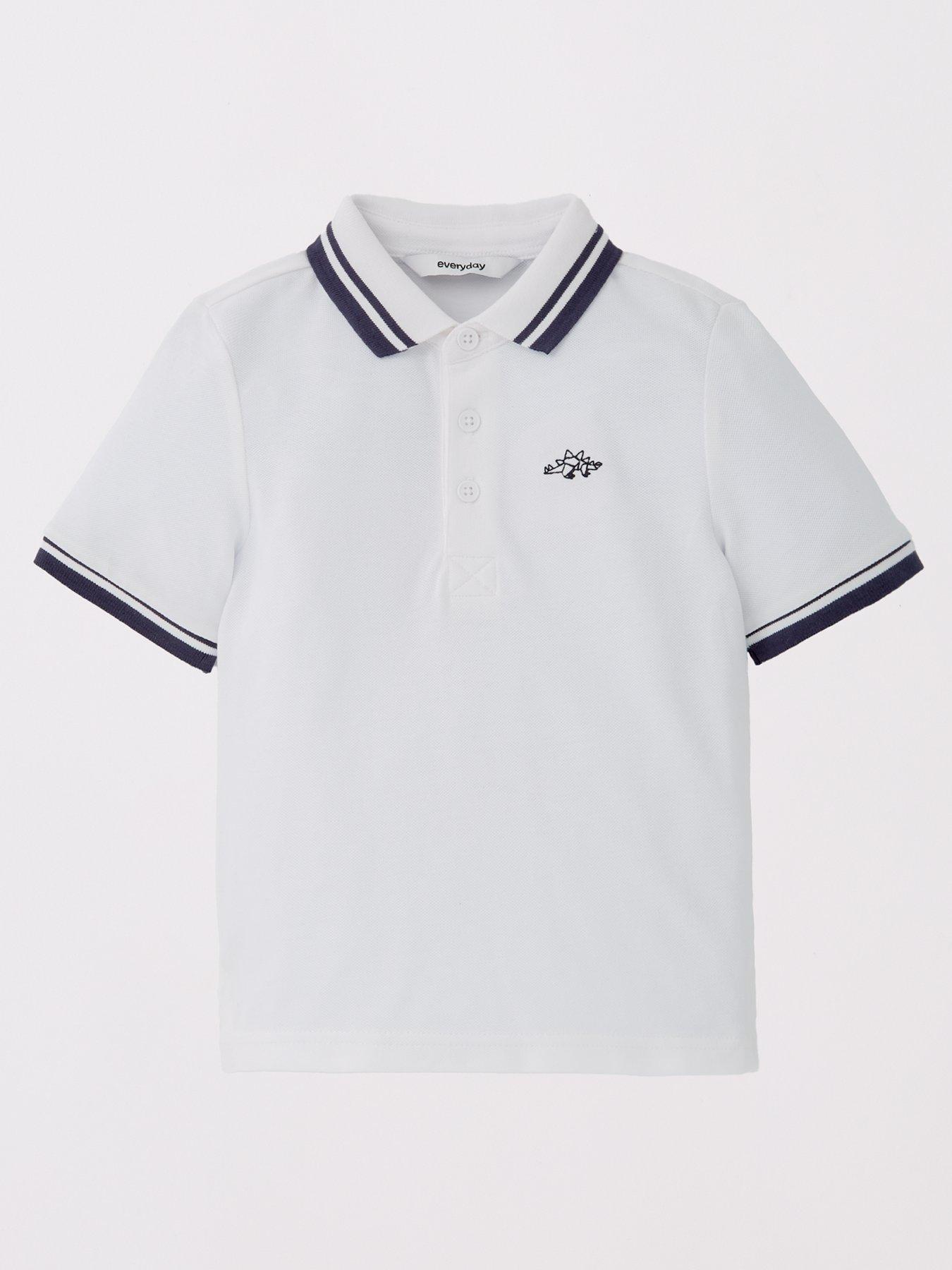  image of everyday-boys-2-pack-white-and-navy-polo
