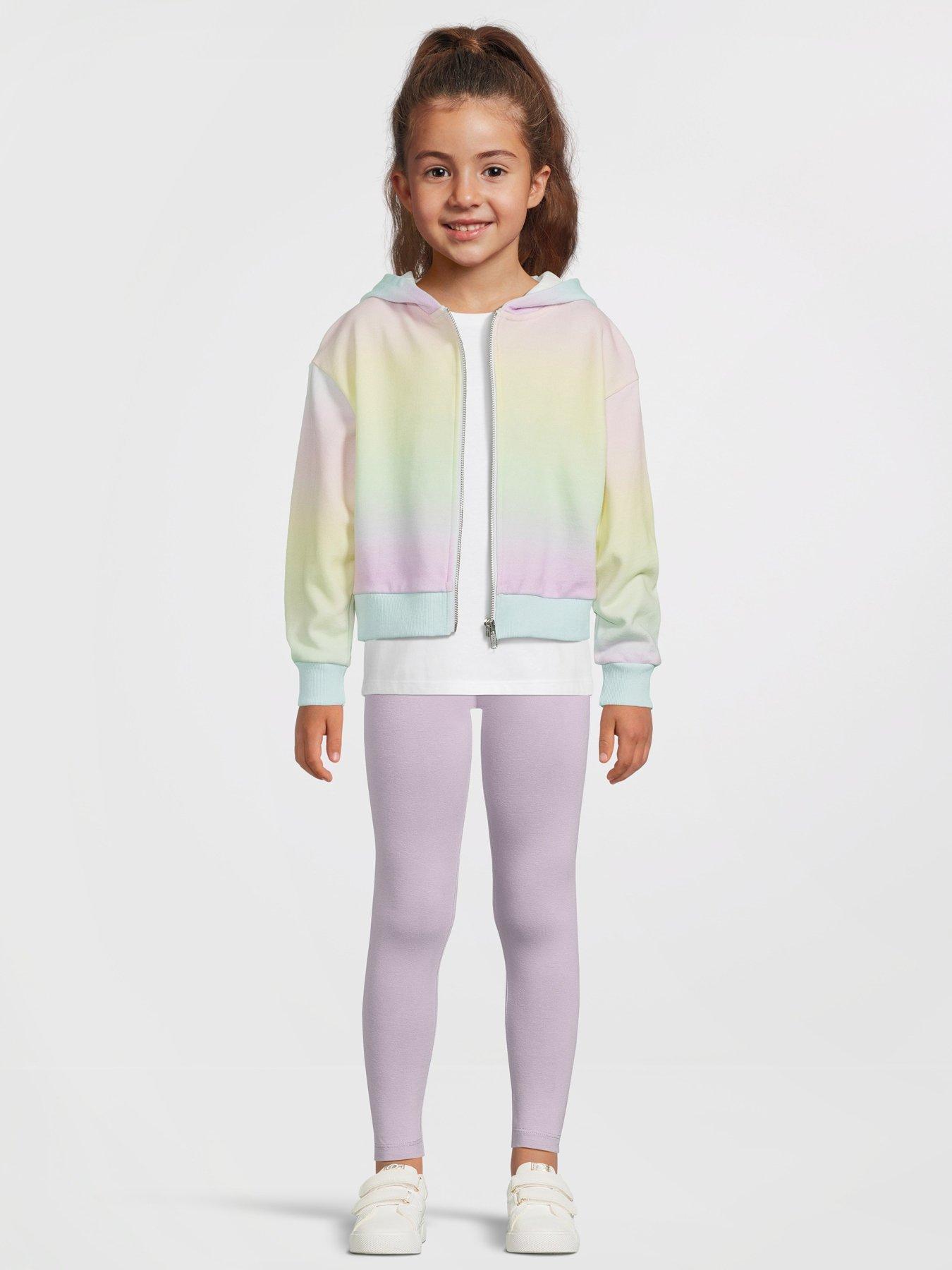 Everyday Girls Single Plain Jersey Legging - Lilac