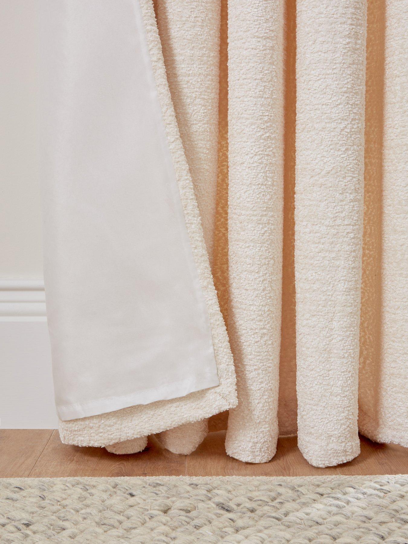  image of very-home-regal-lined-eyelet-curtains-90-x-90