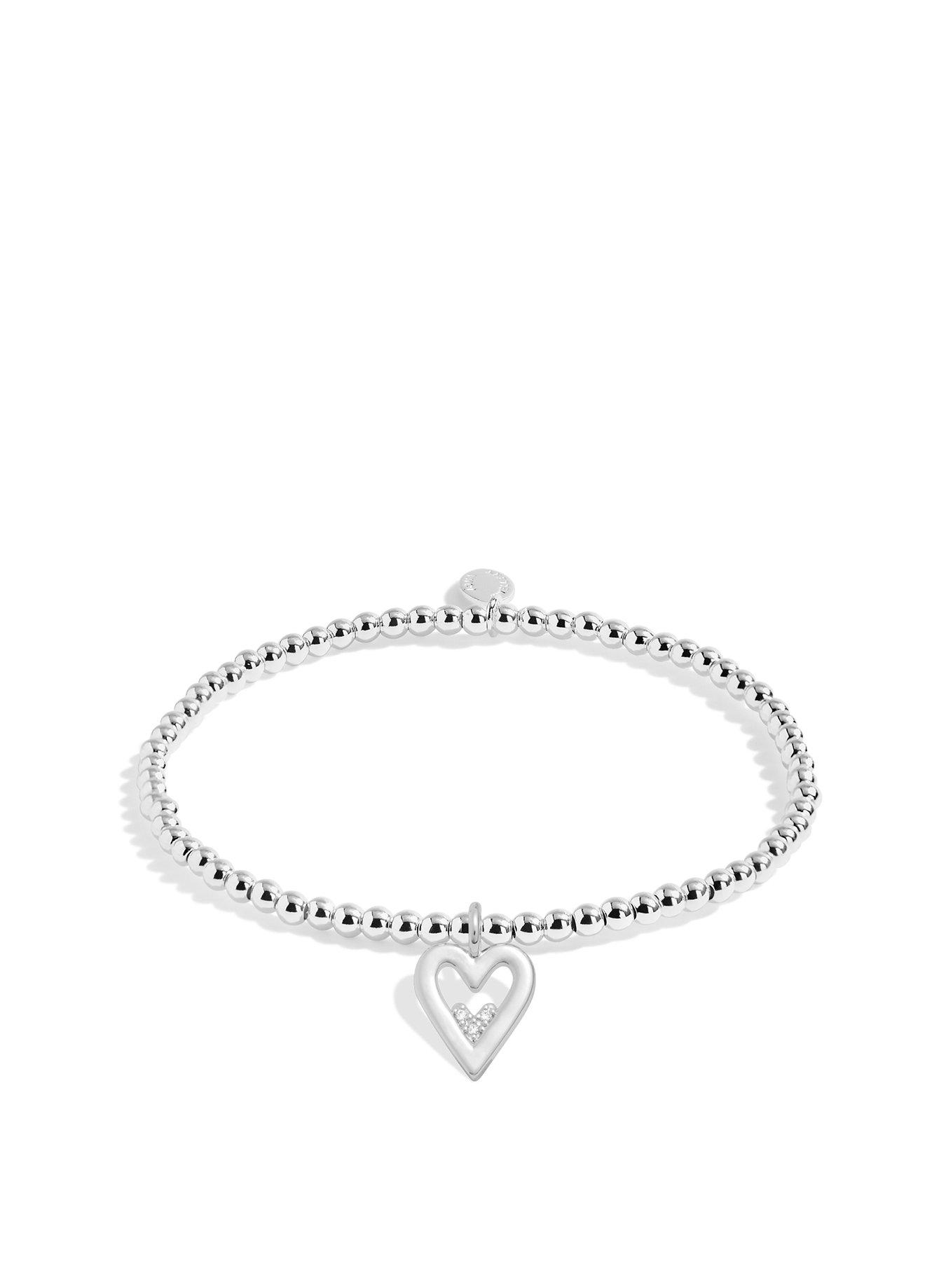 undefined A Little Happy Birthday Daughter Bracelet In Silver Plating