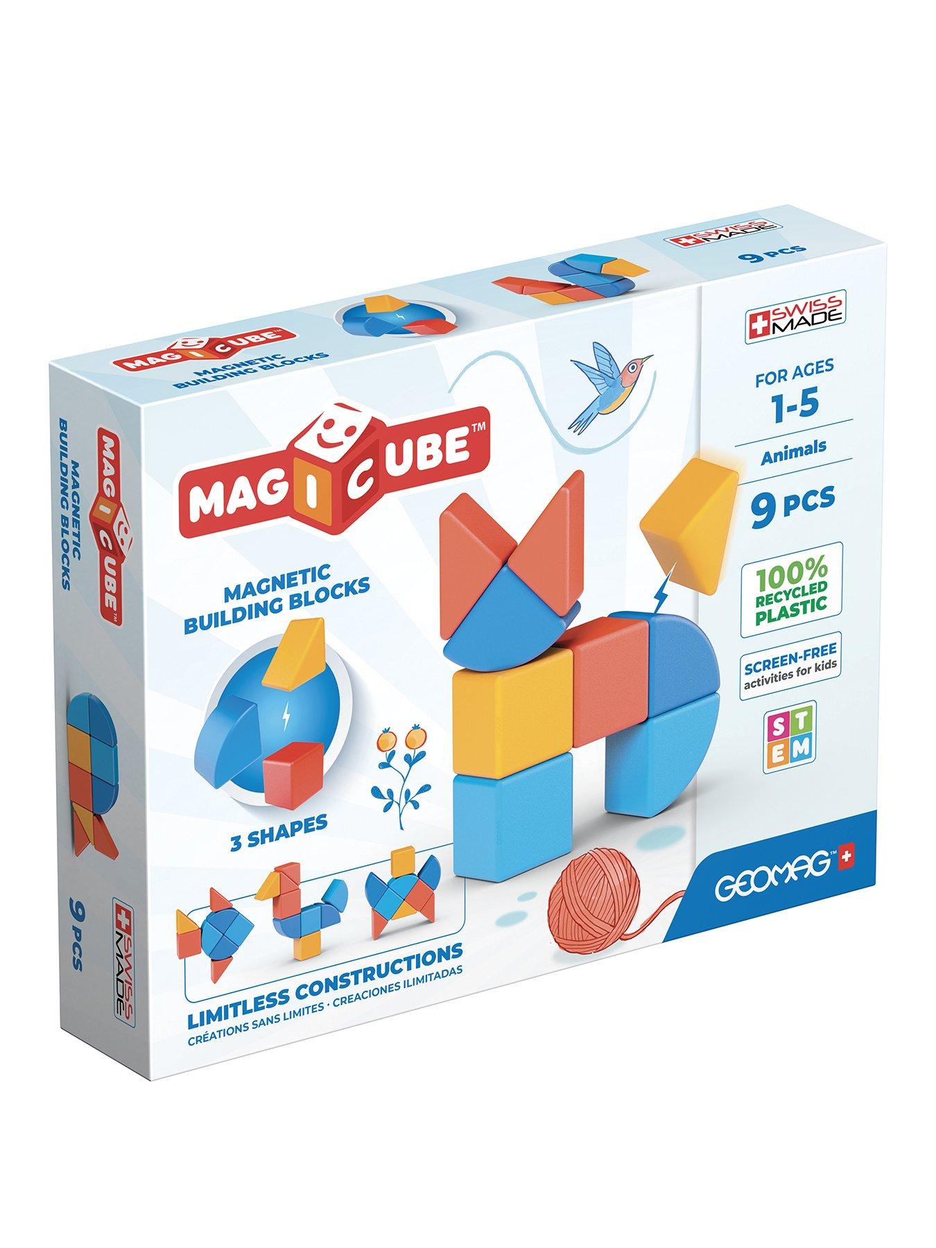 undefined Magicube Magnetic Shapes Animals - 9 Pieces
