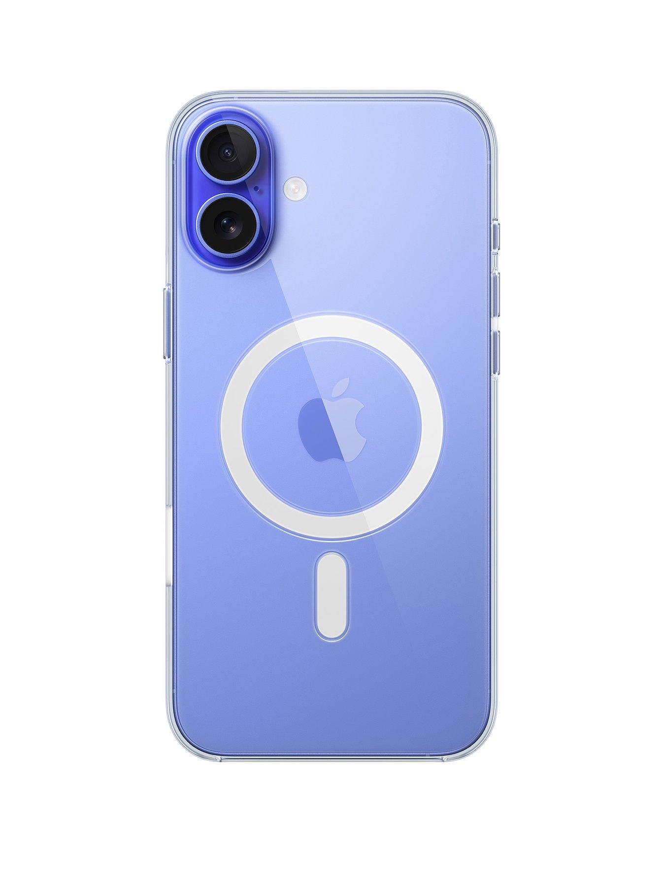 front image of apple-iphone-16-plus-clear-case-with-magsafe