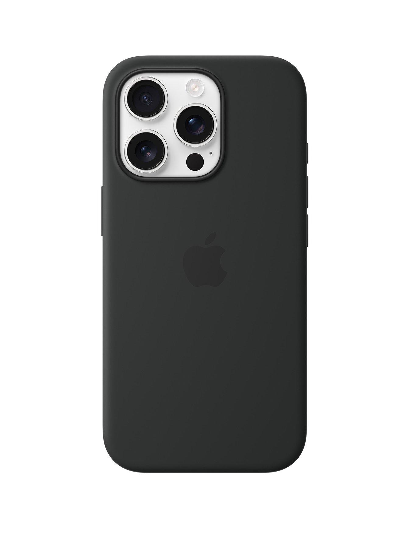 front image of apple-iphonenbsp16-pro-silicone-case-with-magsafe-black