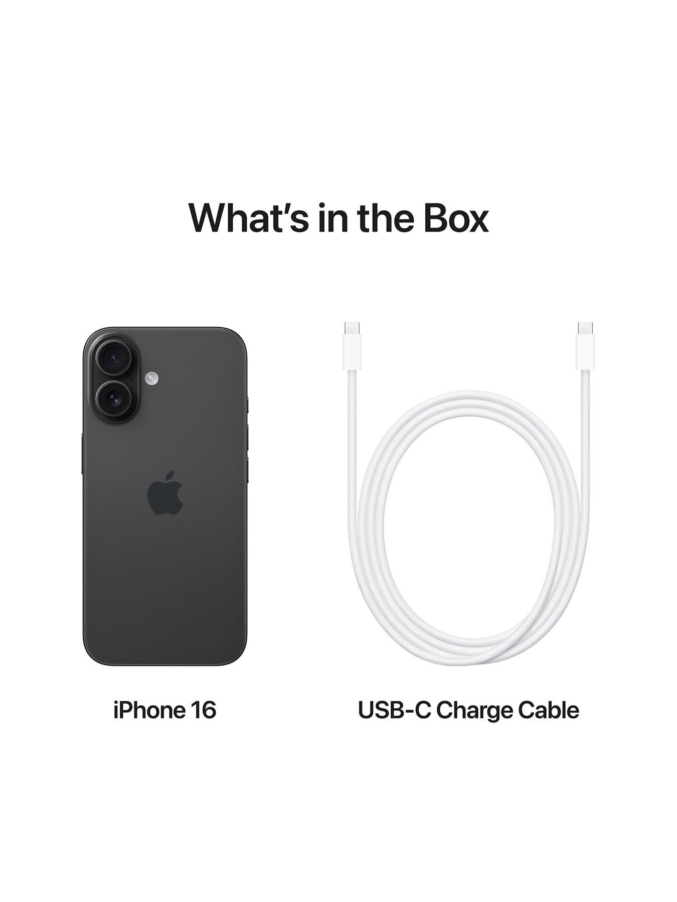Apple iPhone 16, 512Gb - Black | Littlewoods