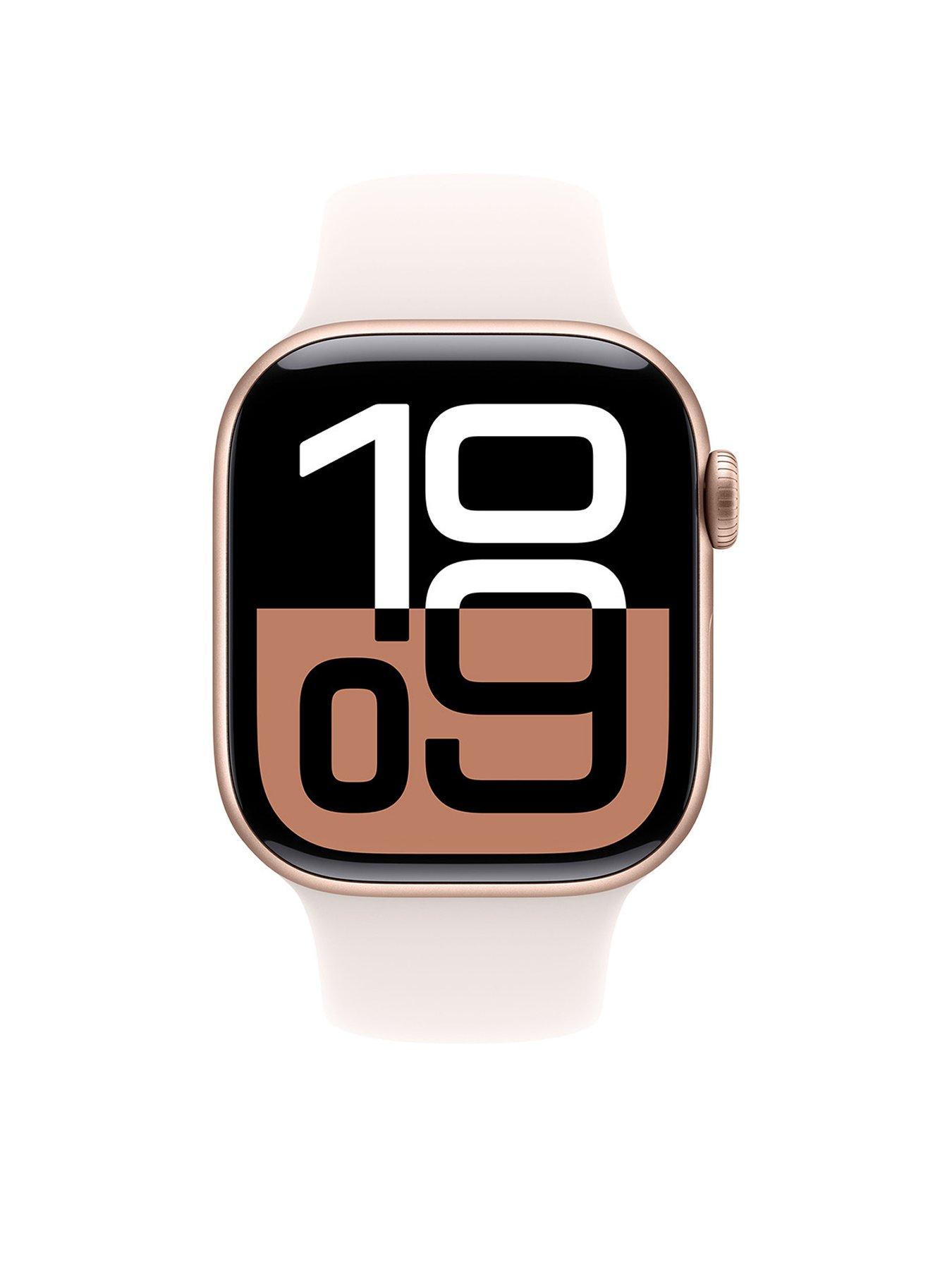  image of apple-watch-series-10-gps-42mm-rose-gold-aluminium-case-with-light-blush-sport-band-sm