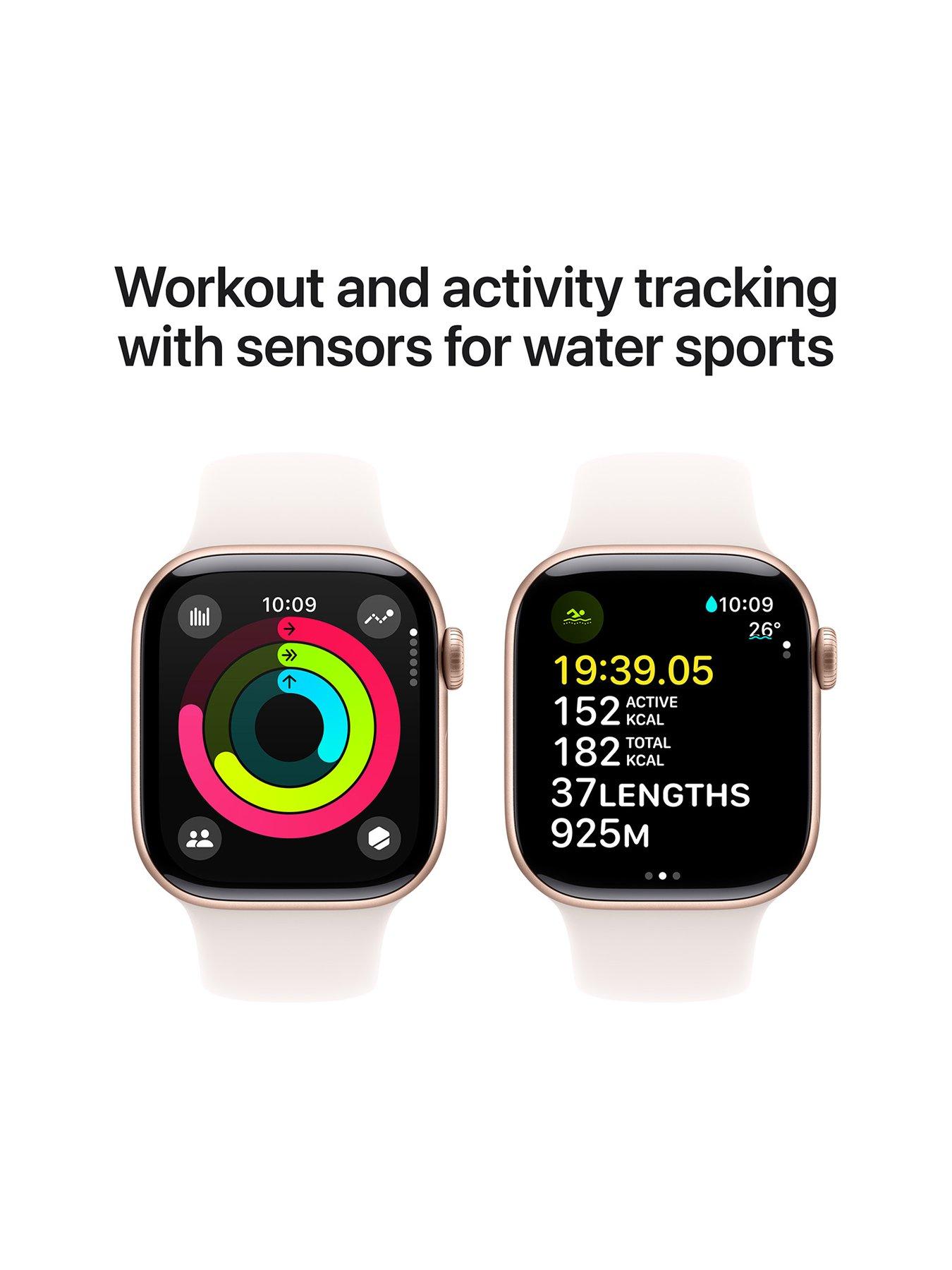 image of apple-watch-series-10-gps-42mm-rose-gold-aluminium-case-with-light-blush-sport-band-sm