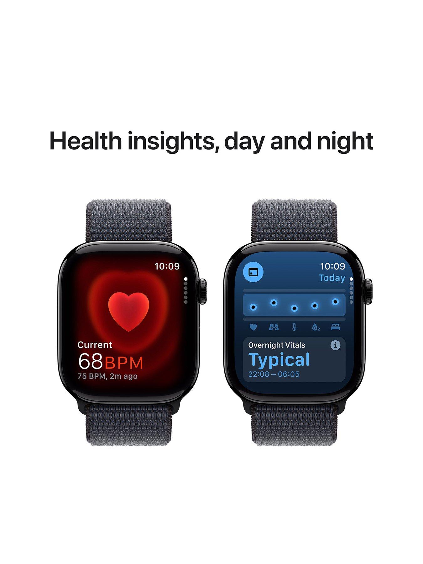  image of apple-watch-series-10-gps-46mm-jet-black-aluminium-case-with-ink-sport-loop