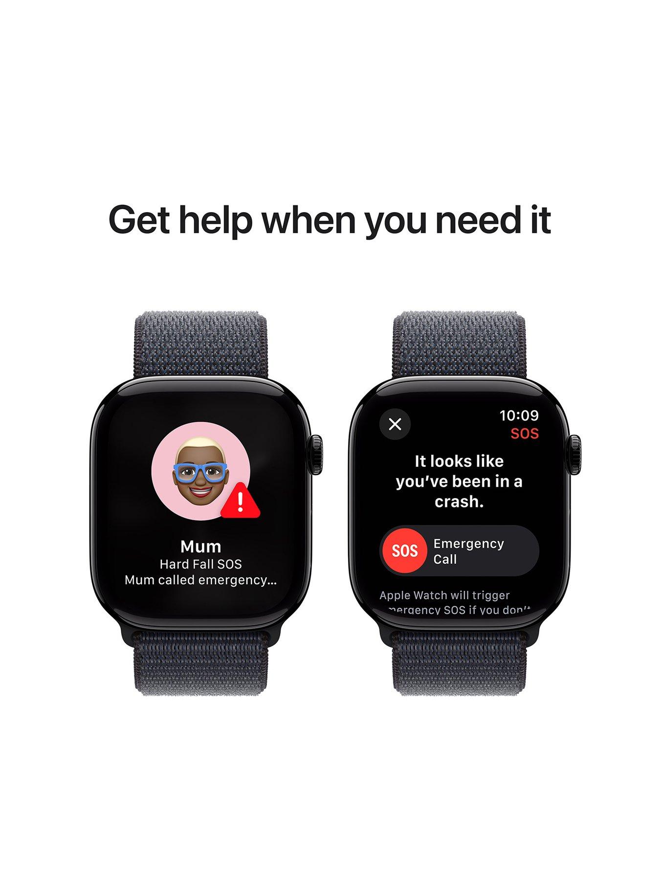  image of apple-watch-series-10-gps-46mm-jet-black-aluminium-case-with-ink-sport-loop