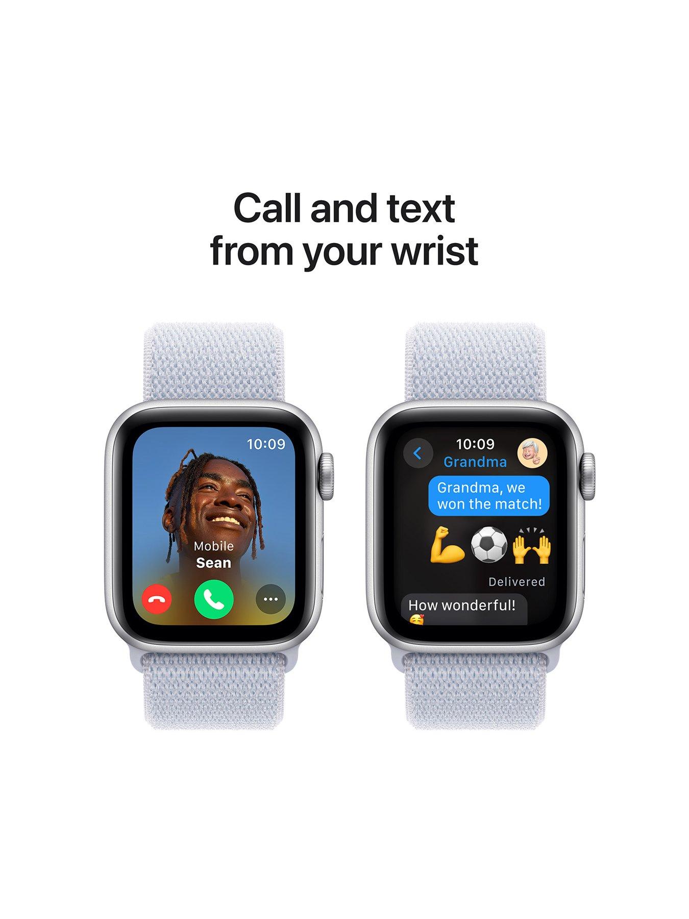  image of apple-watch-se-gps-2024-44mmnbspsilver-aluminium-case-with-blue-cloud-sport-loop