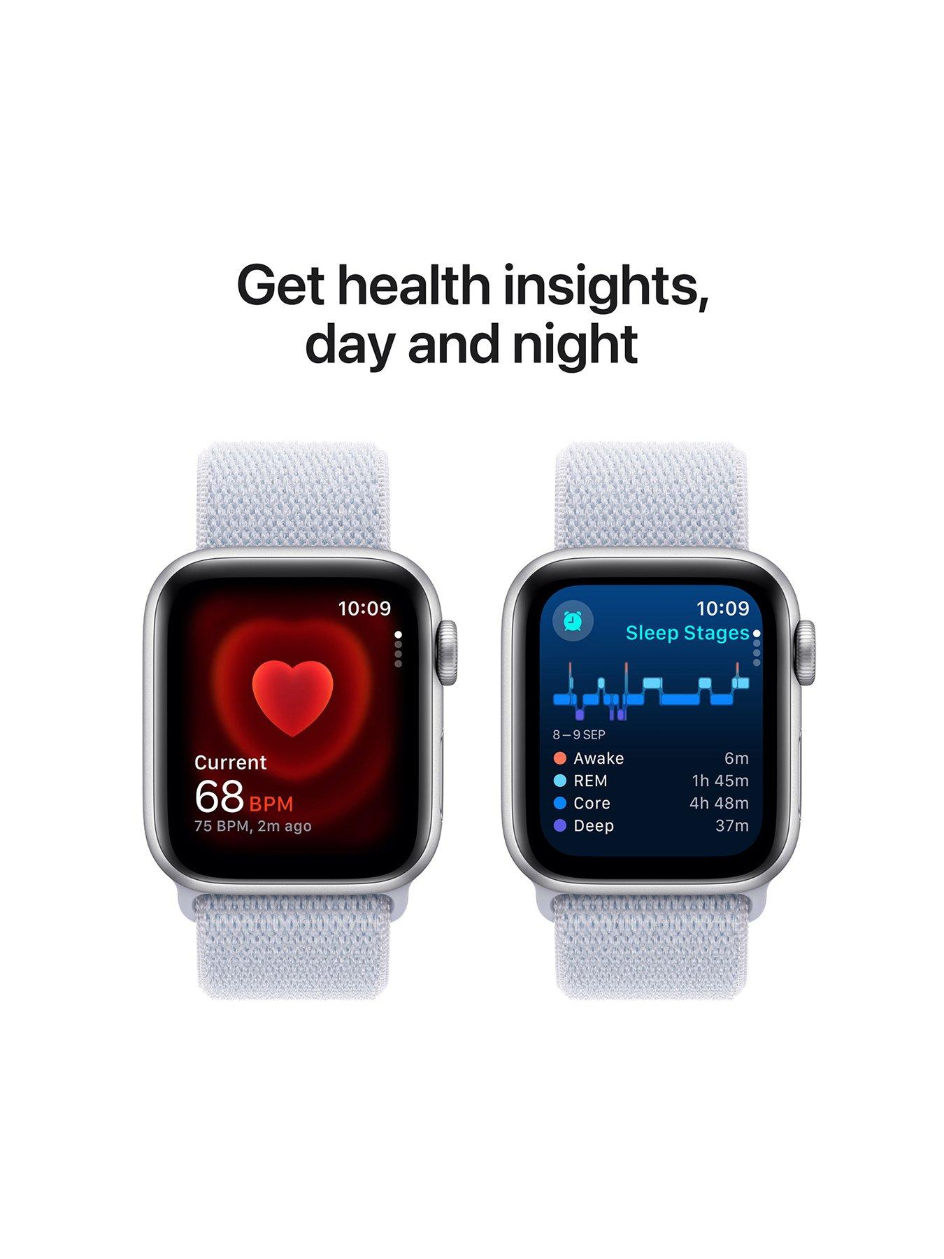  image of apple-watch-se-gps-2024-44mmnbspsilver-aluminium-case-with-blue-cloud-sport-loop