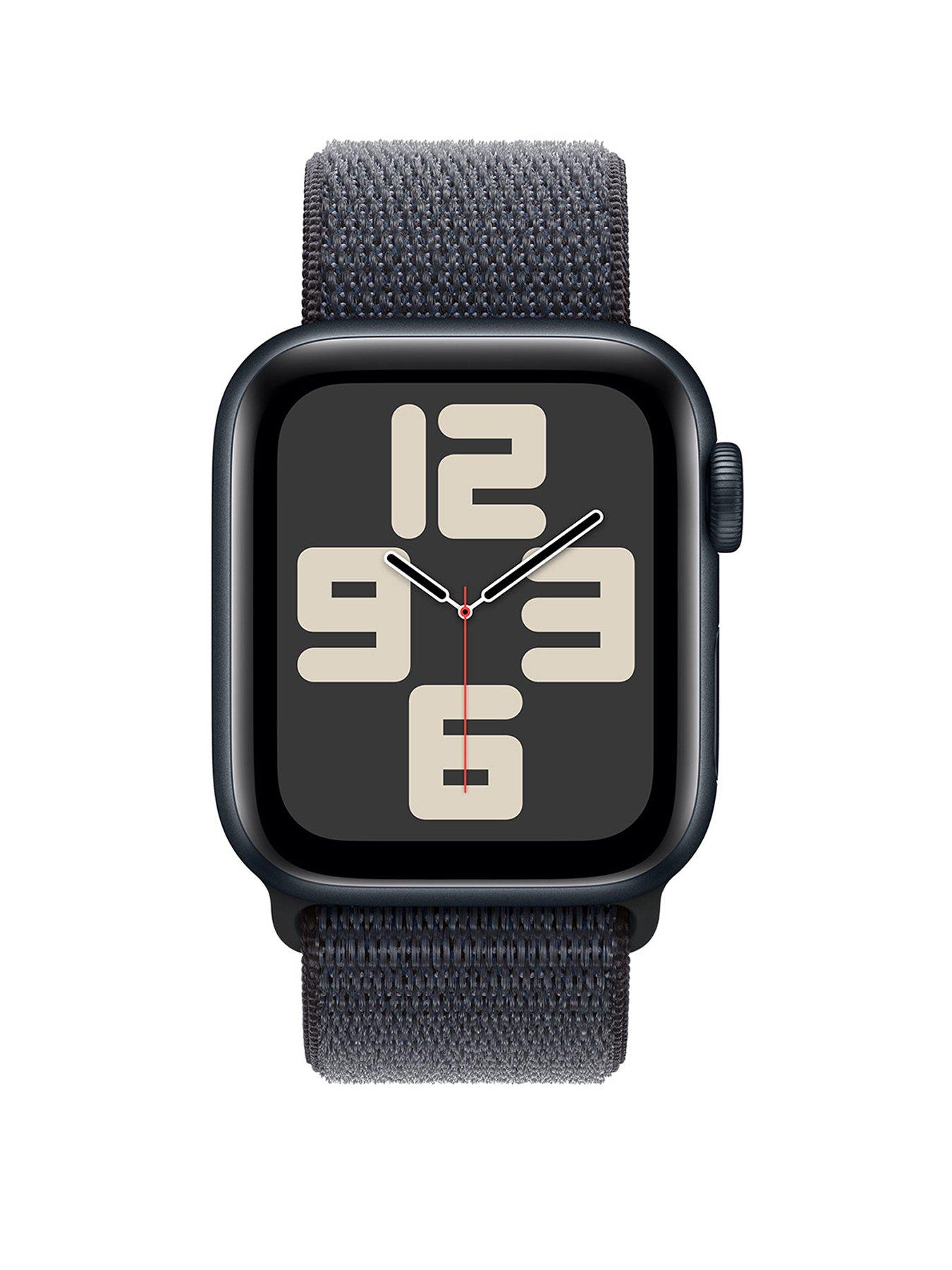  image of apple-watch-se-gps-cellular-2024-40mmnbspmidnight-aluminium-case-with-ink-sport-loop