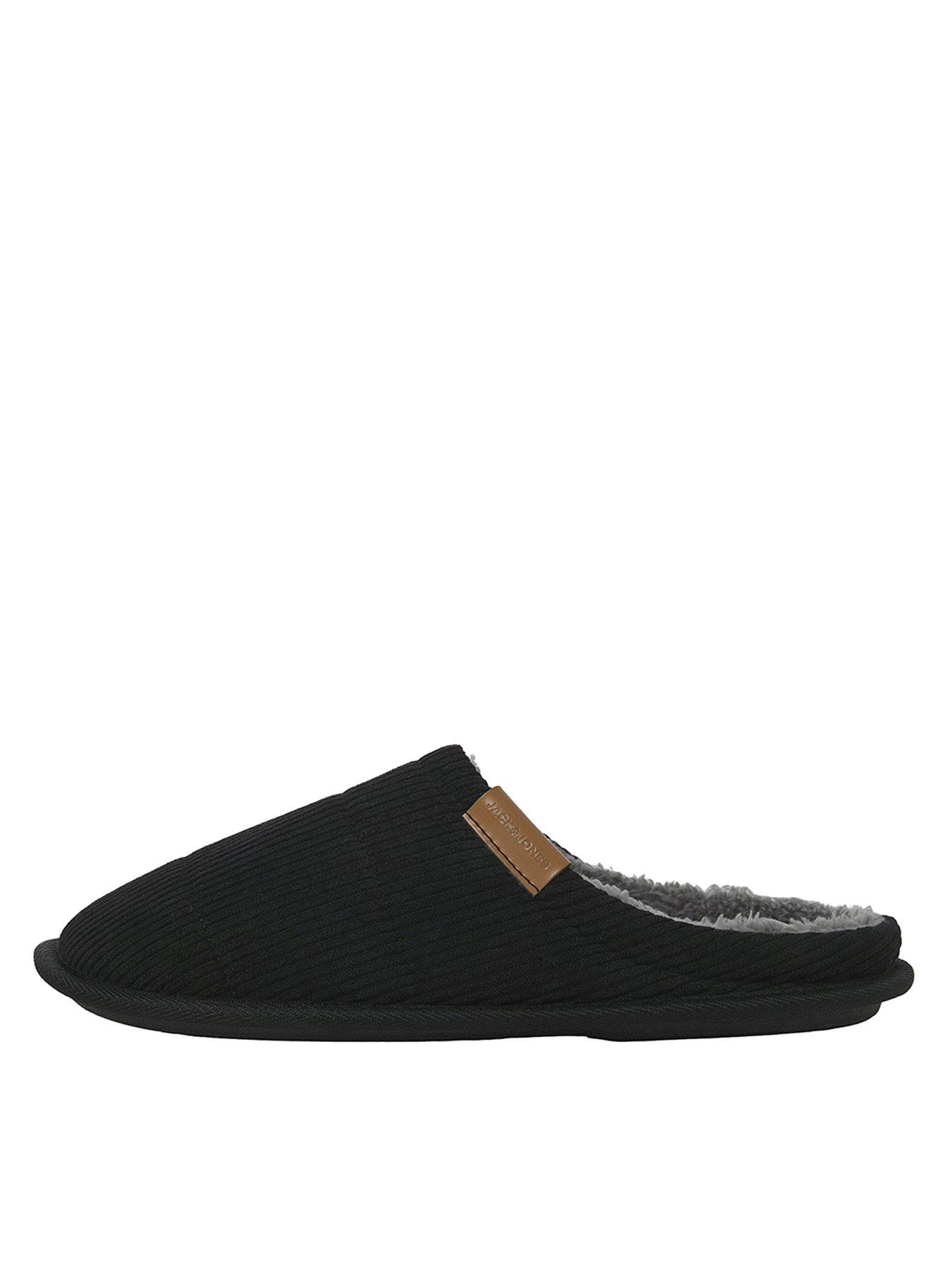 undefined Boys Cordie Mule Home Slippers - Black