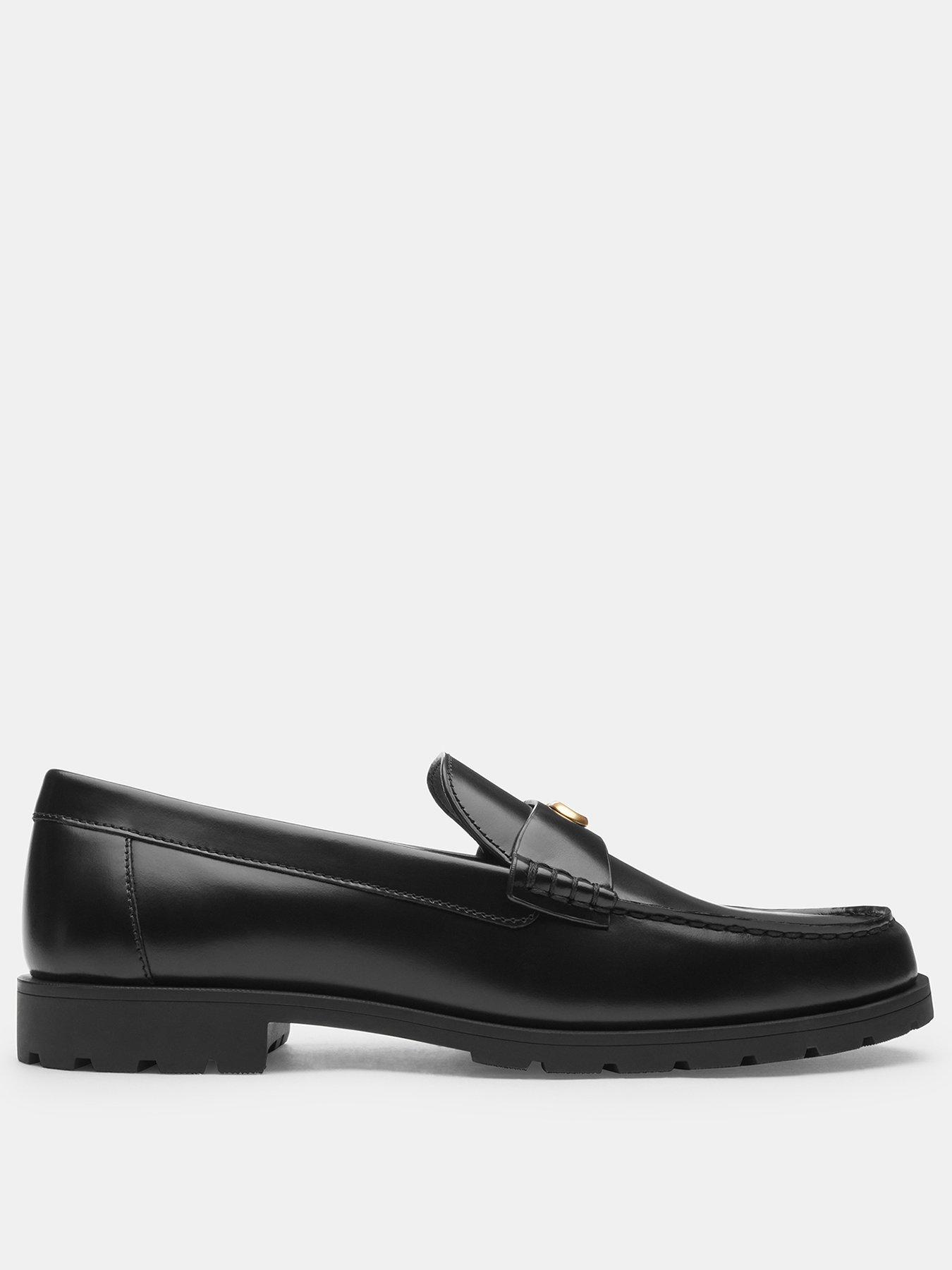  image of coach-jocelyn-leather-loafers-black