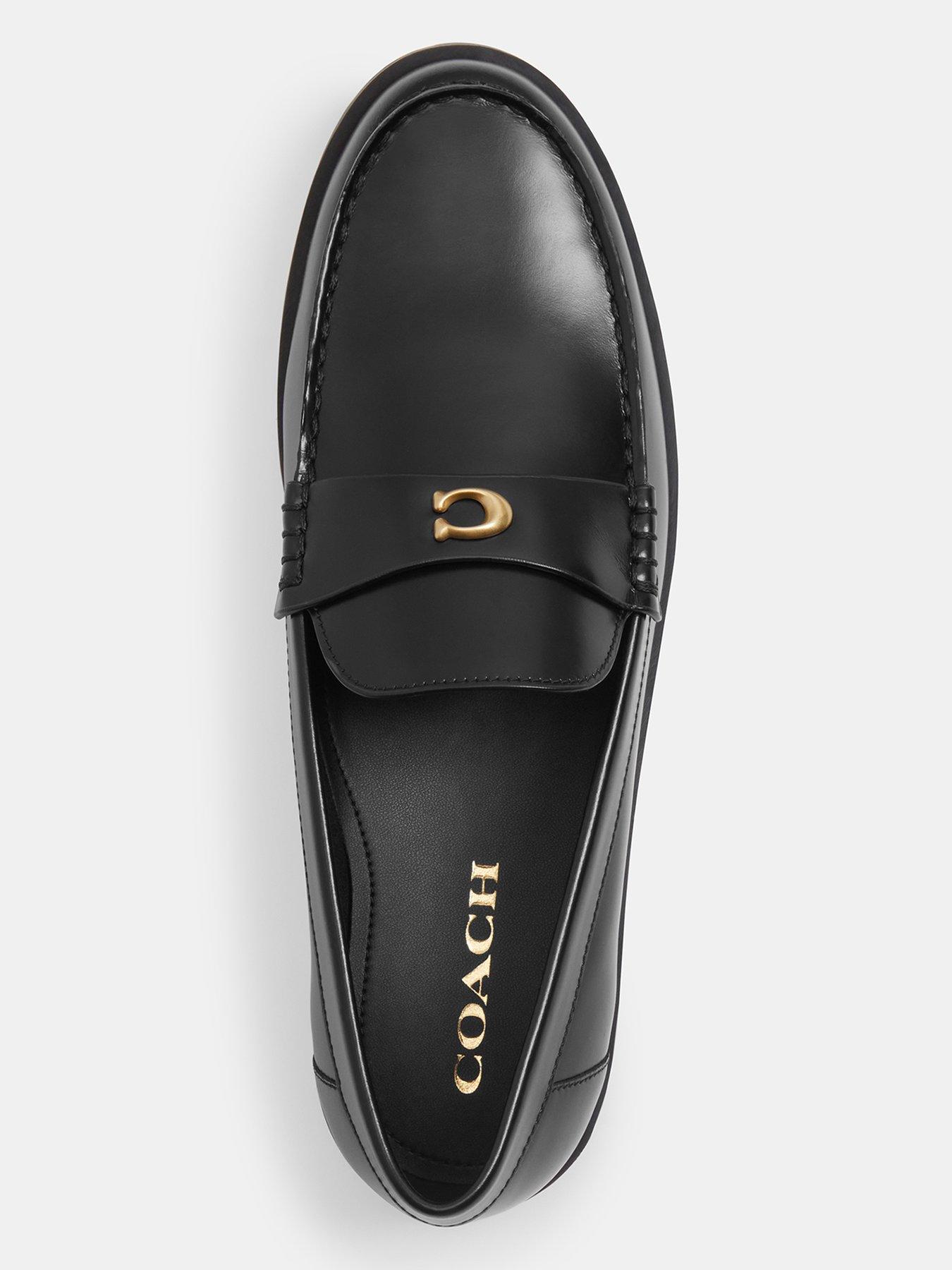  image of coach-jocelyn-leather-loafers-black