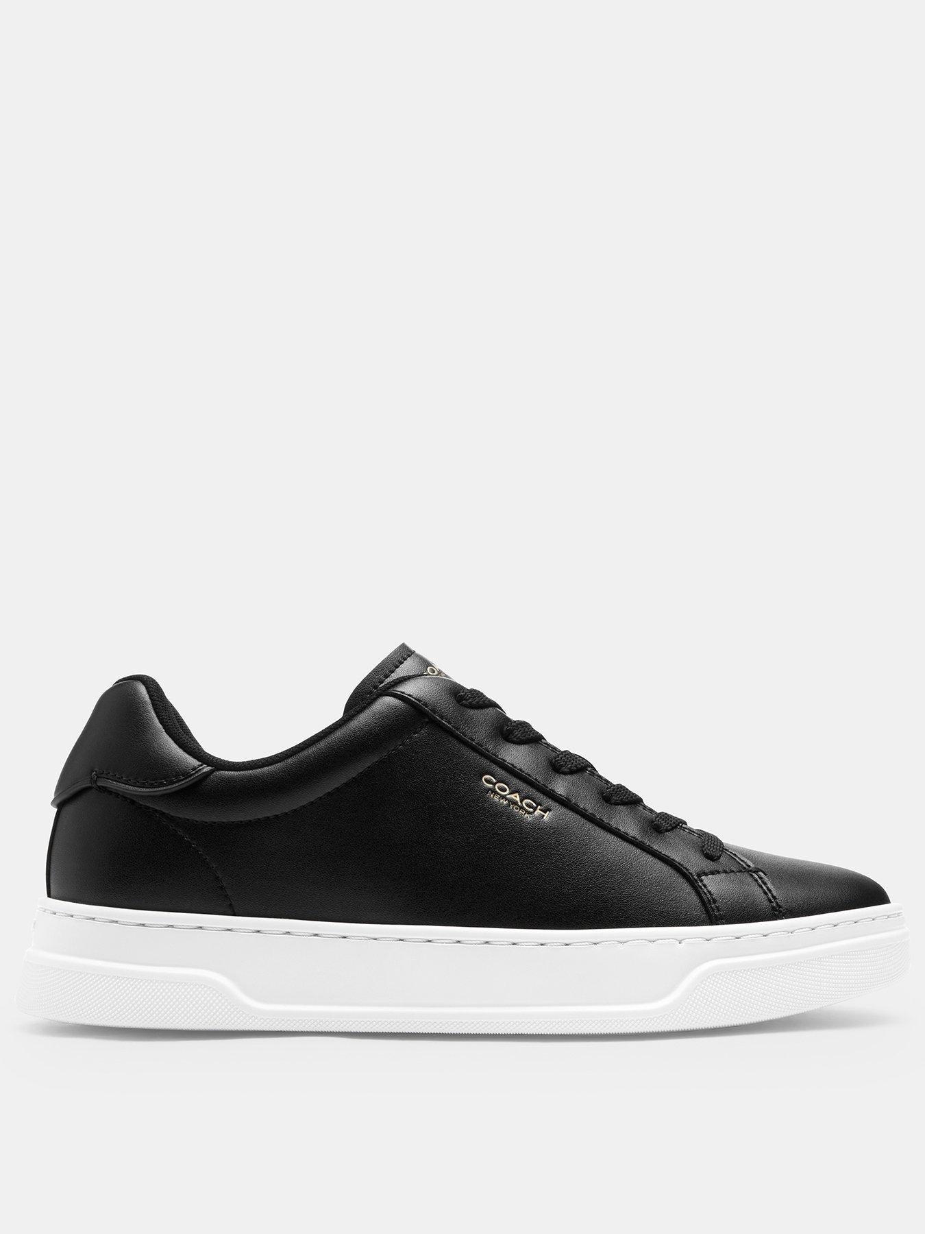 COACH Lowline Sneakers - Black/White