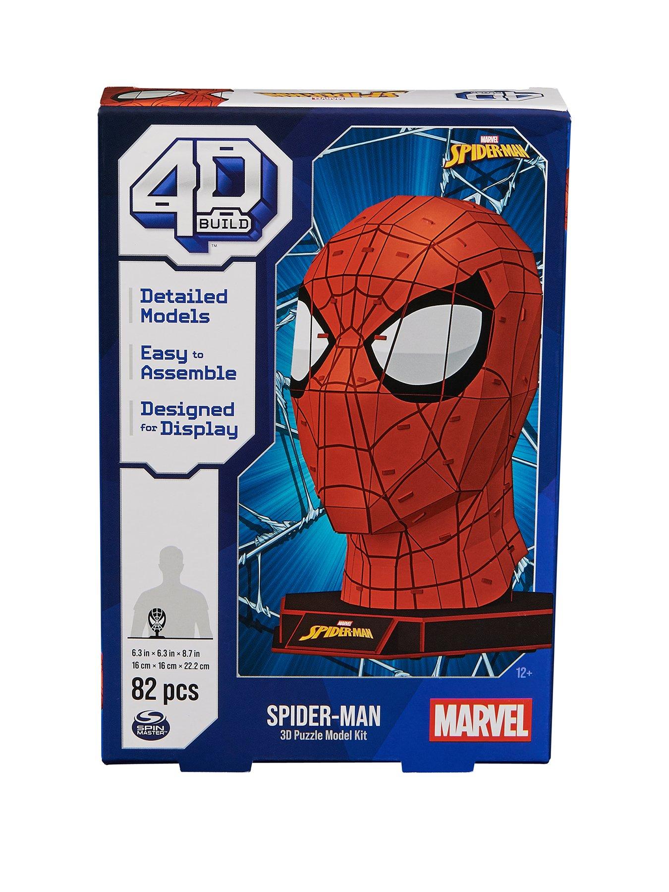 Image 1 of 2 of University Games Marvel Studios: Spider-Man Mask 82-piece 3D Model Kit