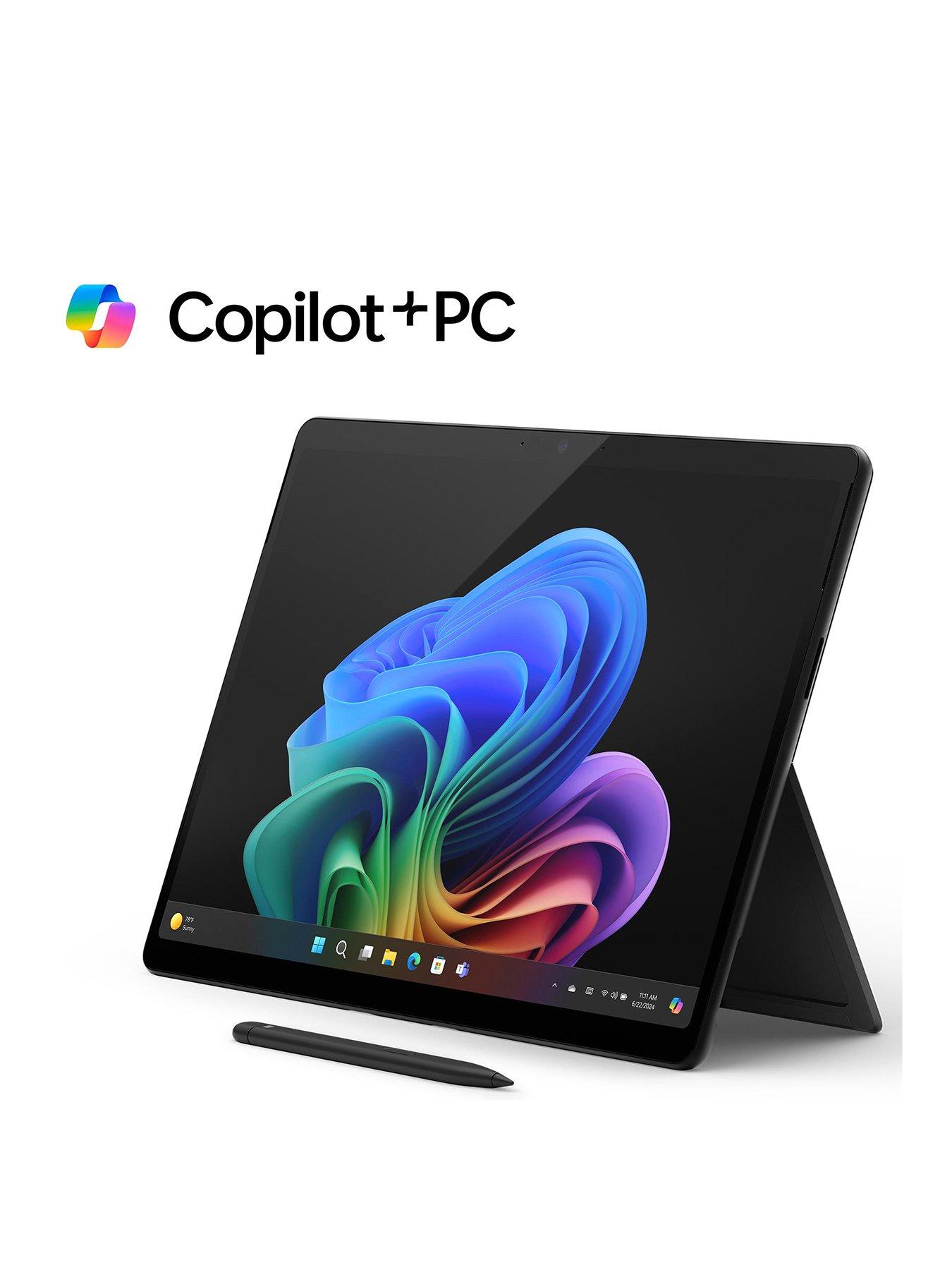  image of microsoft-surface-pro-copilot-pc-qualcomm-snapdragon-x-elite-16gb-ram-1tb-13in-oled-black