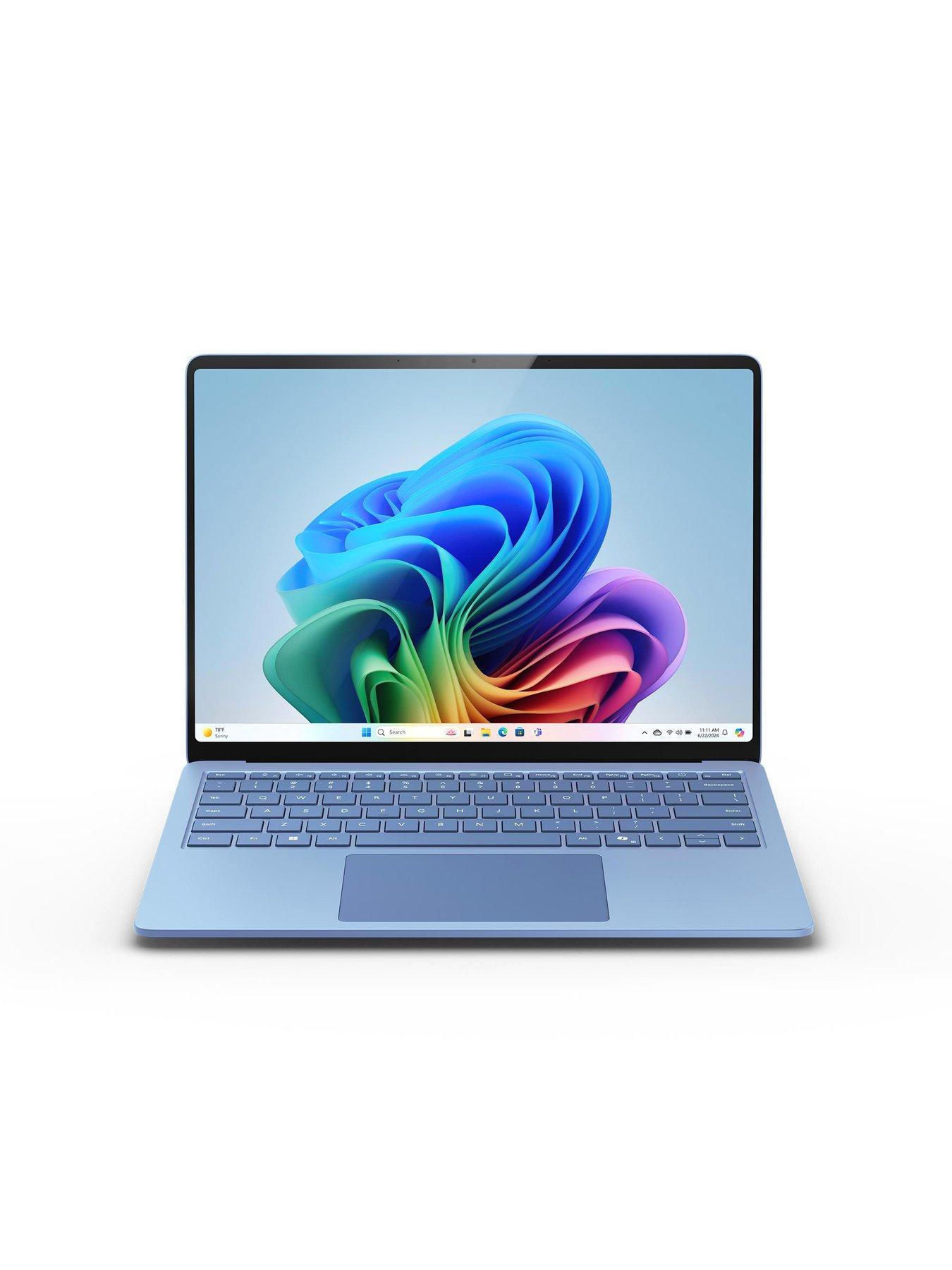 Image 4 of 7 of Microsoft Surface Laptop - Copilot+ PC - Snapdragon X Elite - 16GB RAM - 512GB - 13.8in OLED - Sapphire