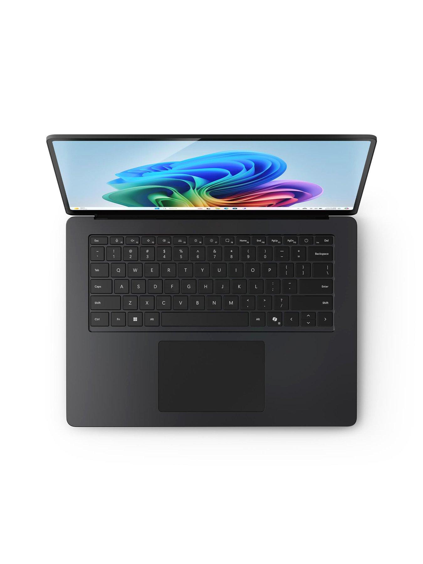 Image 5 of 7 of Microsoft Surface Laptop - Copilot+ PC - Snapdragon X Elite - 16GB RAM - 1TB - 15in OLED - Black