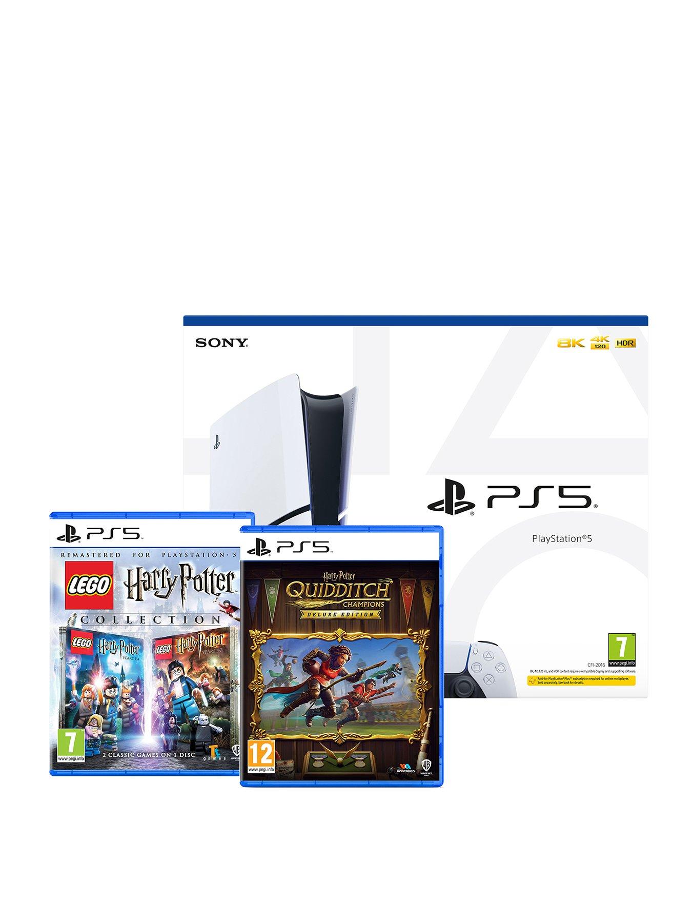 undefined Disc Console with LEGO Harry Potter Collection  &  Harry Potter: Quidditch Champions - Deluxe Edition