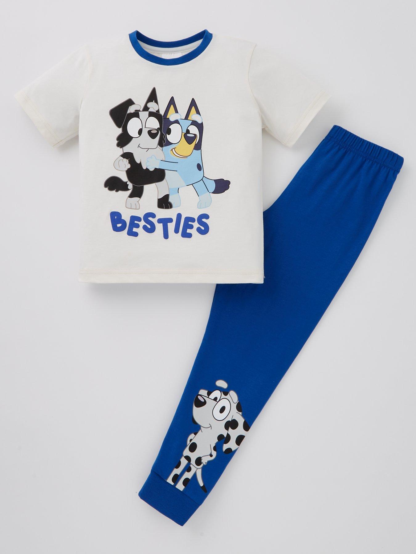 bluey-besties-short-sleeve-pyjamas-navy