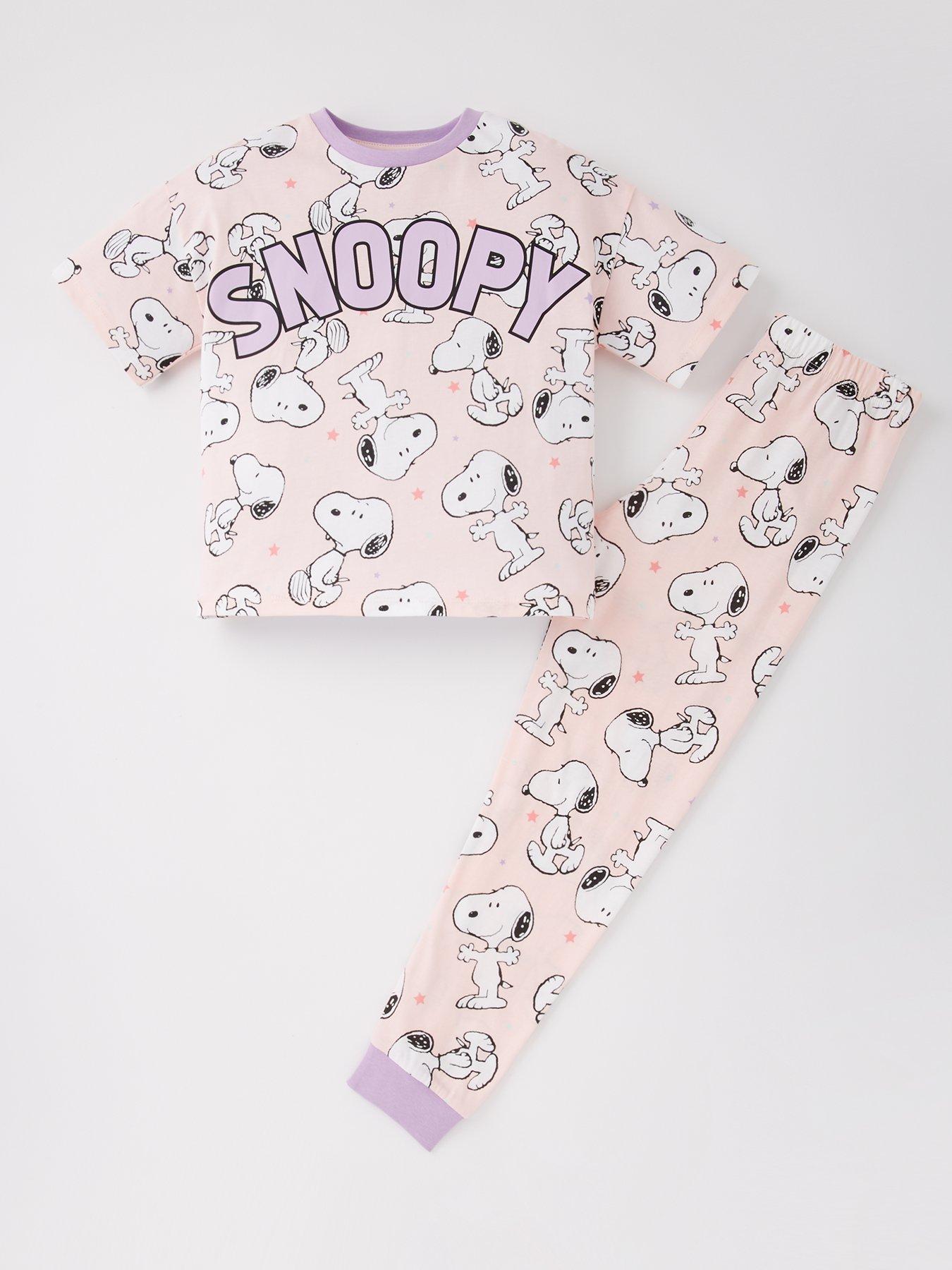 snoopy-short-sleeve-pyjamas-multi