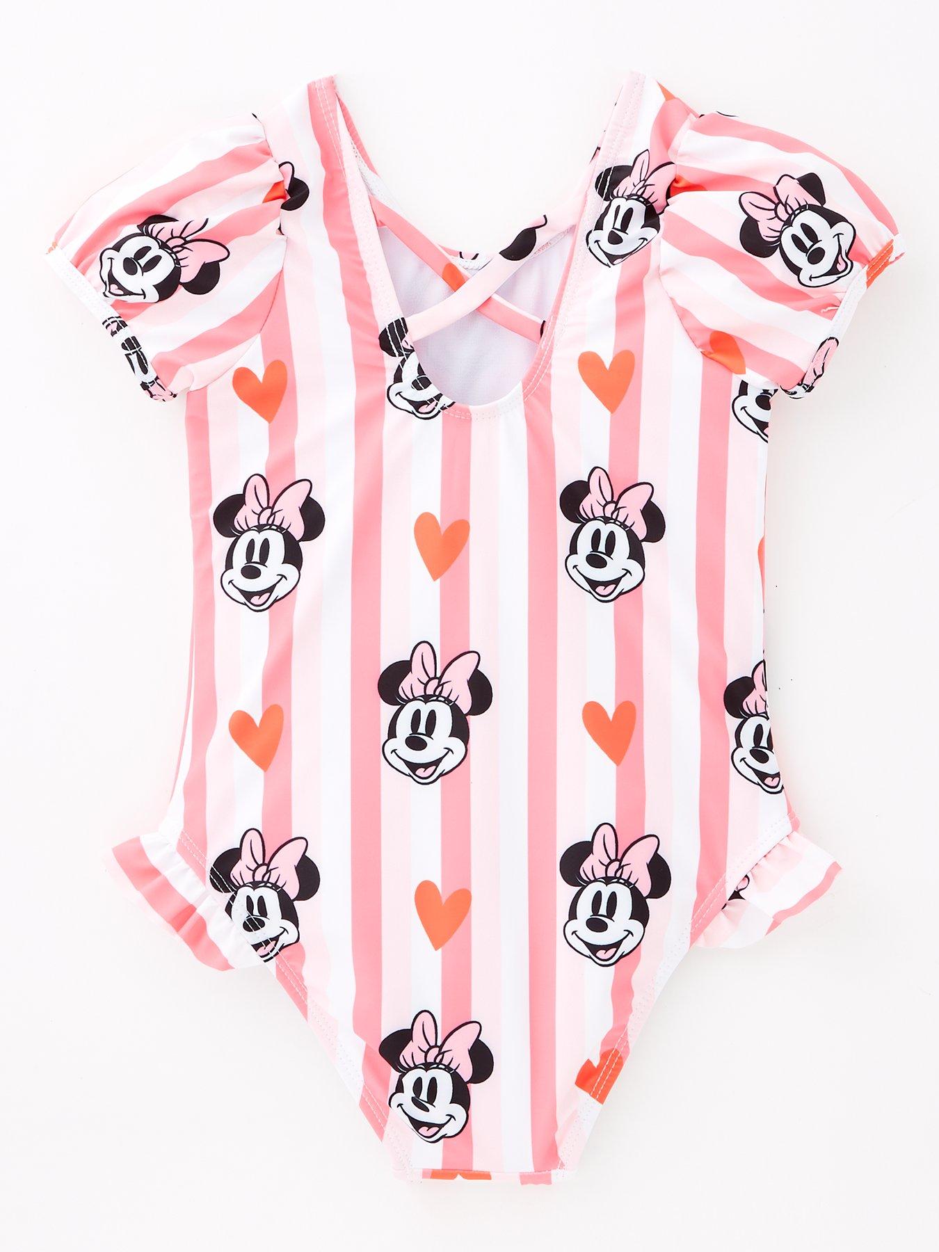  image of minnie-mouse-disney-striped-minnie-mouse-swimsuit-pink