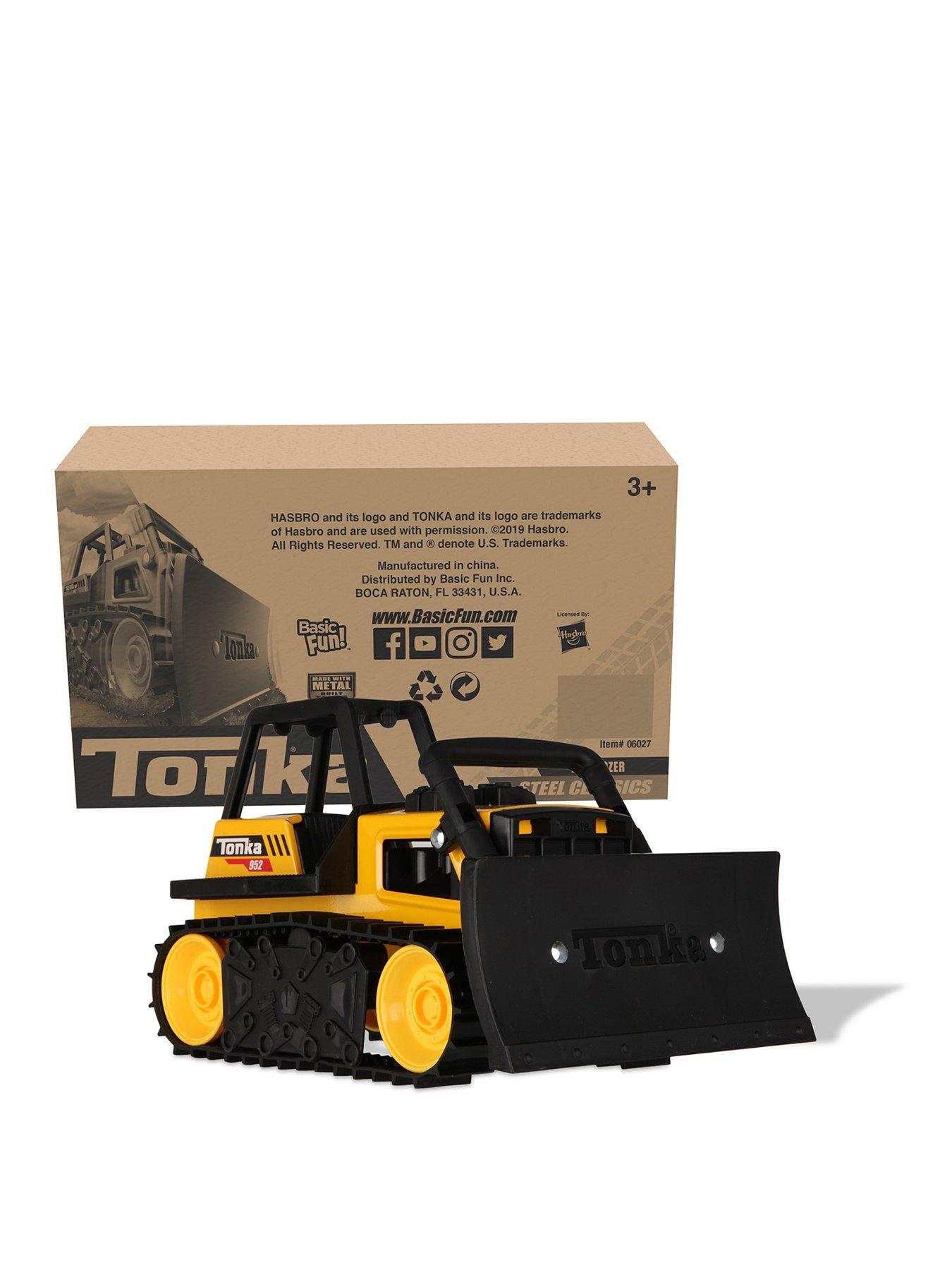 Image 1 of 8 of Tonka Steel Classics - Bulldozer (Closed Box FFP)