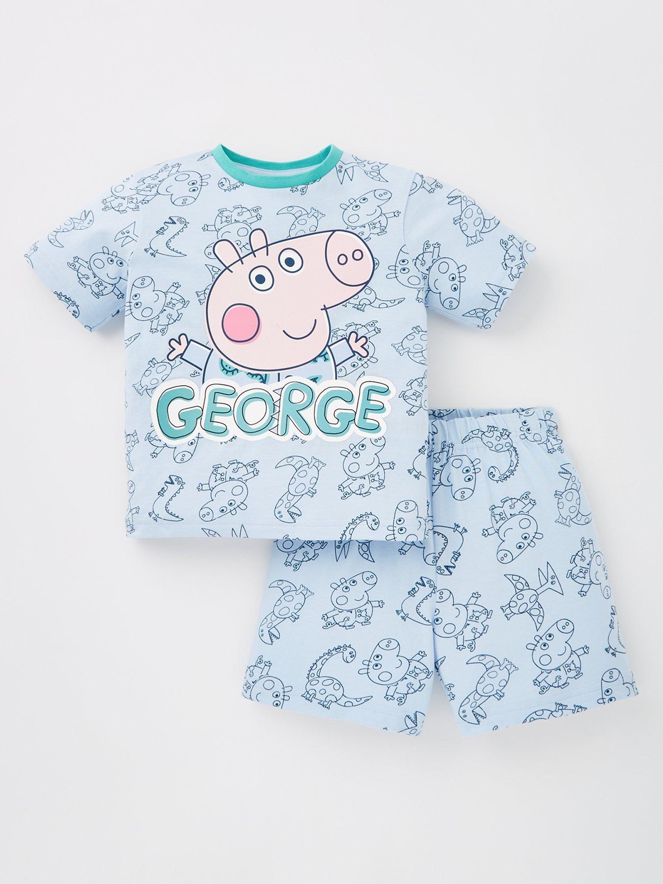 george-pig-all-over-print-short-pyjamas-blue