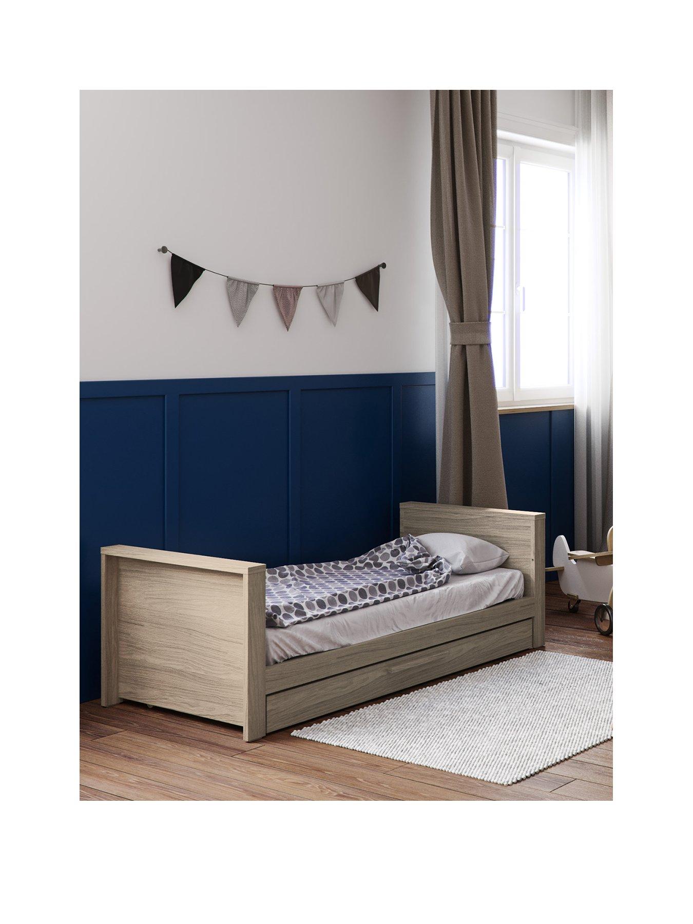 Image 3 of 5 of Little Acorns Ellesmere Under Bed Drawers Grey Ash