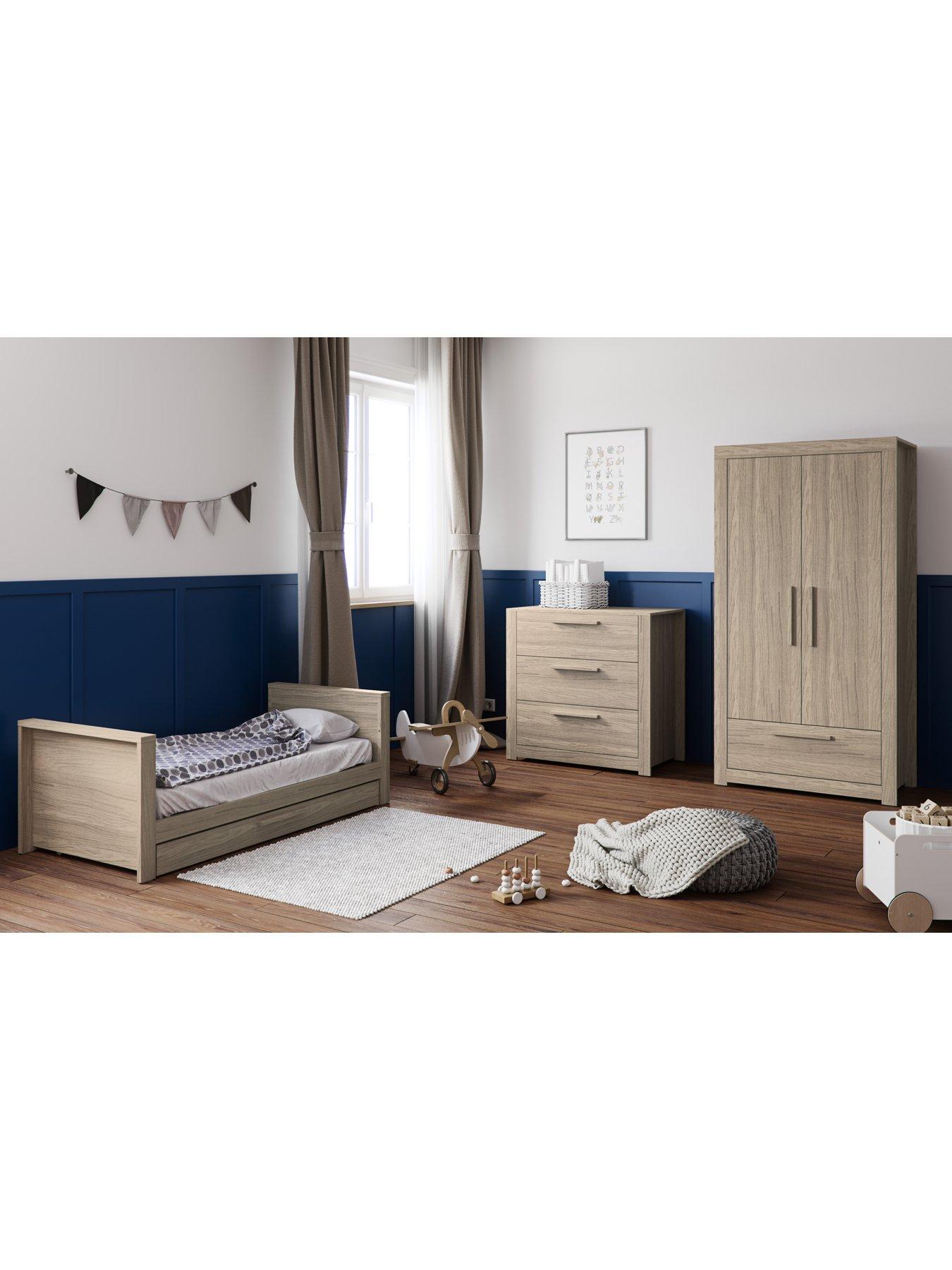 Image 5 of 5 of Little Acorns Ellesmere Under Bed Drawers Grey Ash
