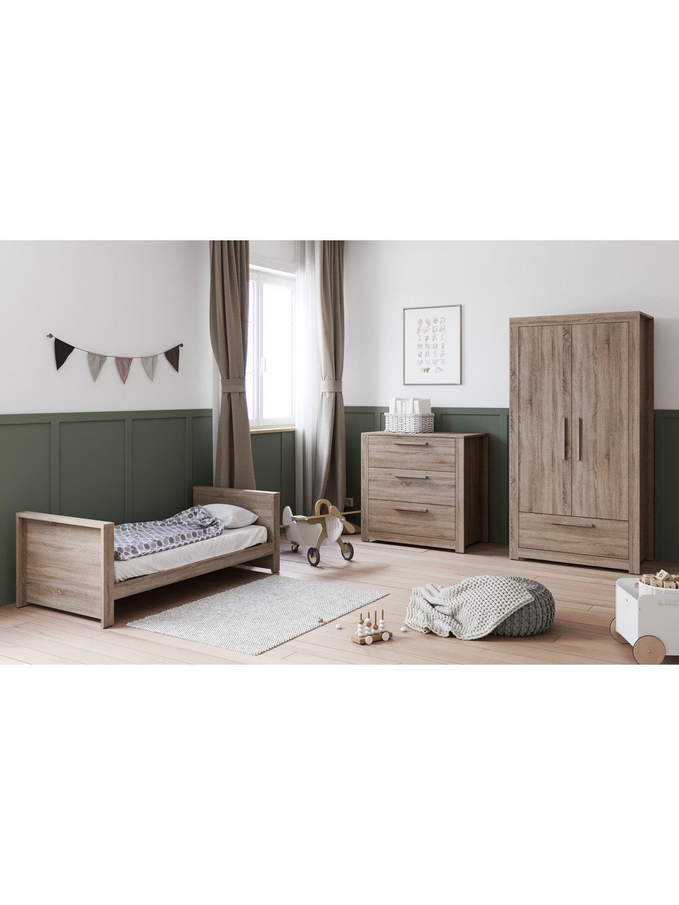 Image 4 of 4 of Little Acorns Ellesmere Dresser - Removable Top Truffle Oak