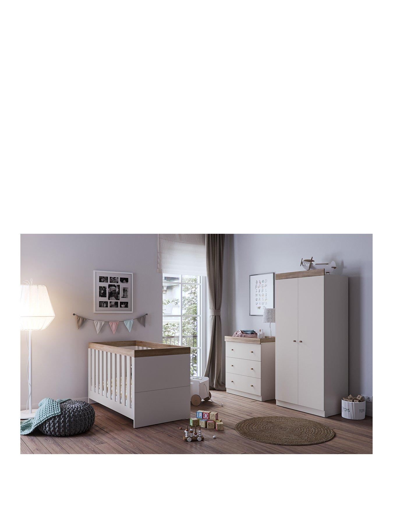 Image 3 of 4 of Little Acorns Burlington Dresser - Cashmere &amp; Truffle Oak