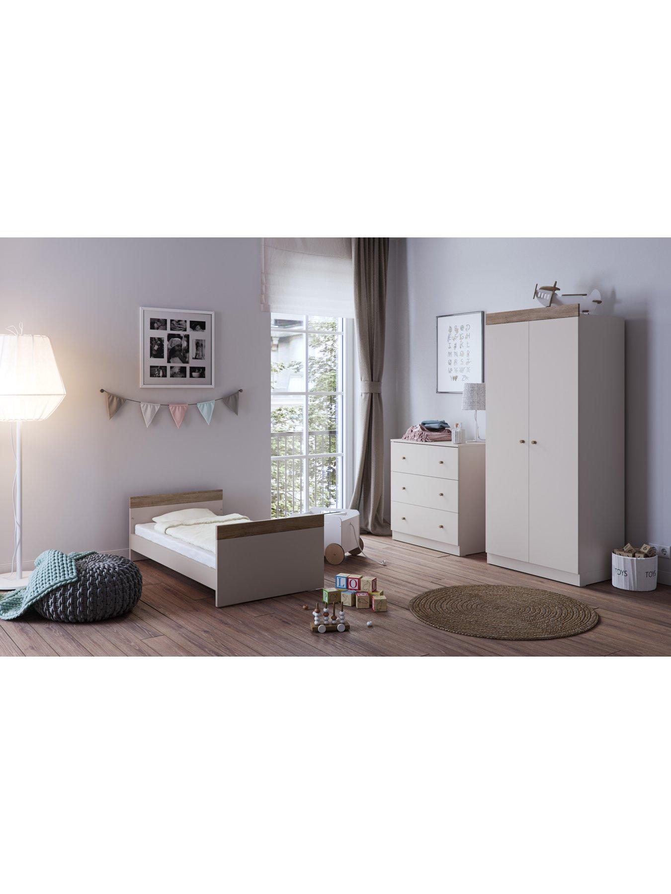 Image 4 of 4 of Little Acorns Burlington Dresser - Cashmere &amp; Truffle Oak